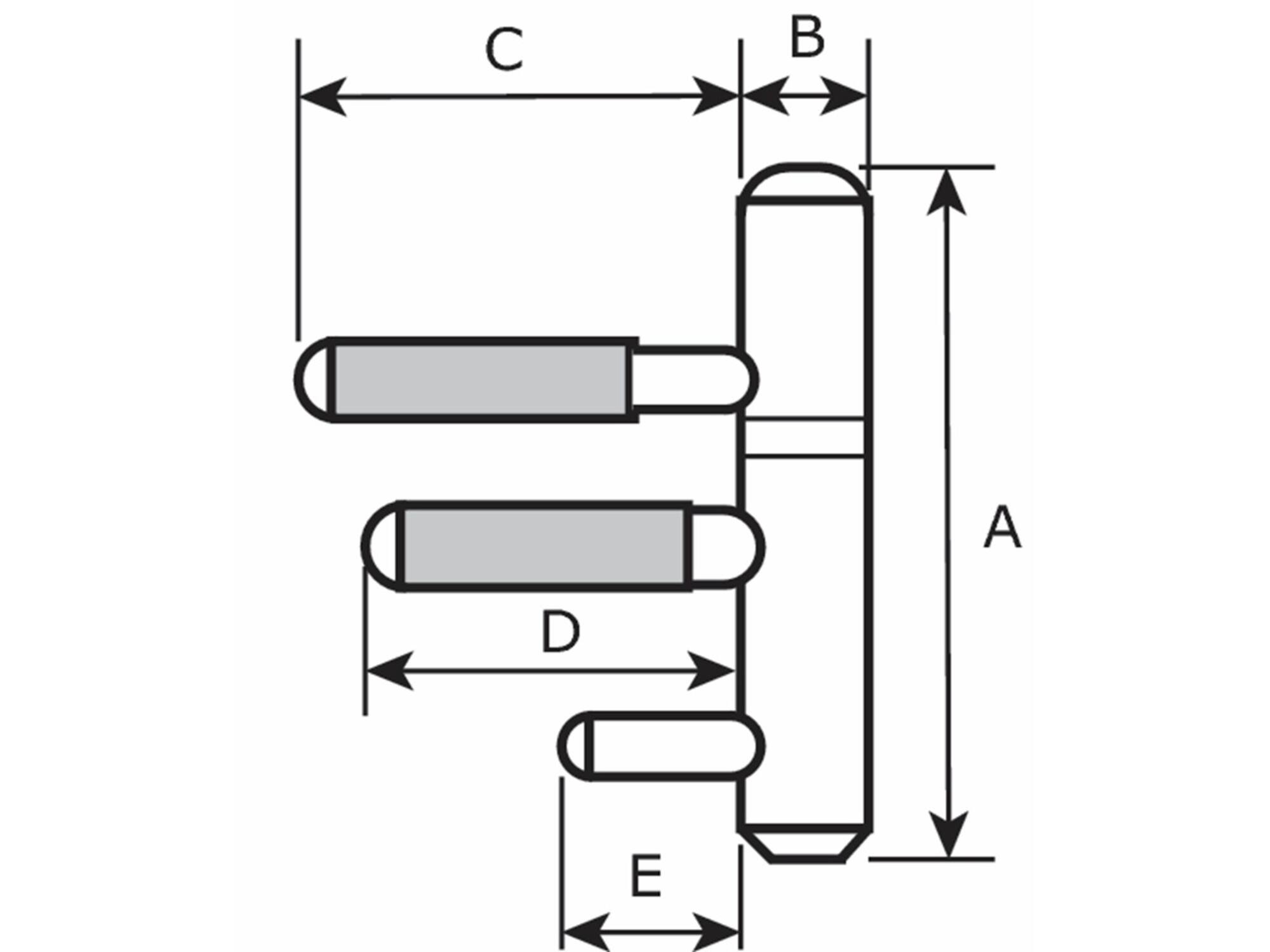 DX Inboorpaumelle hpl14755043-0 14 MM