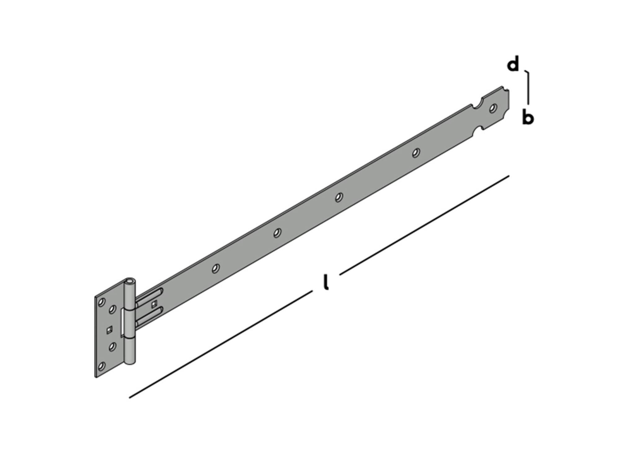 GB Kruisheng licht zink-magnesium 500 MM