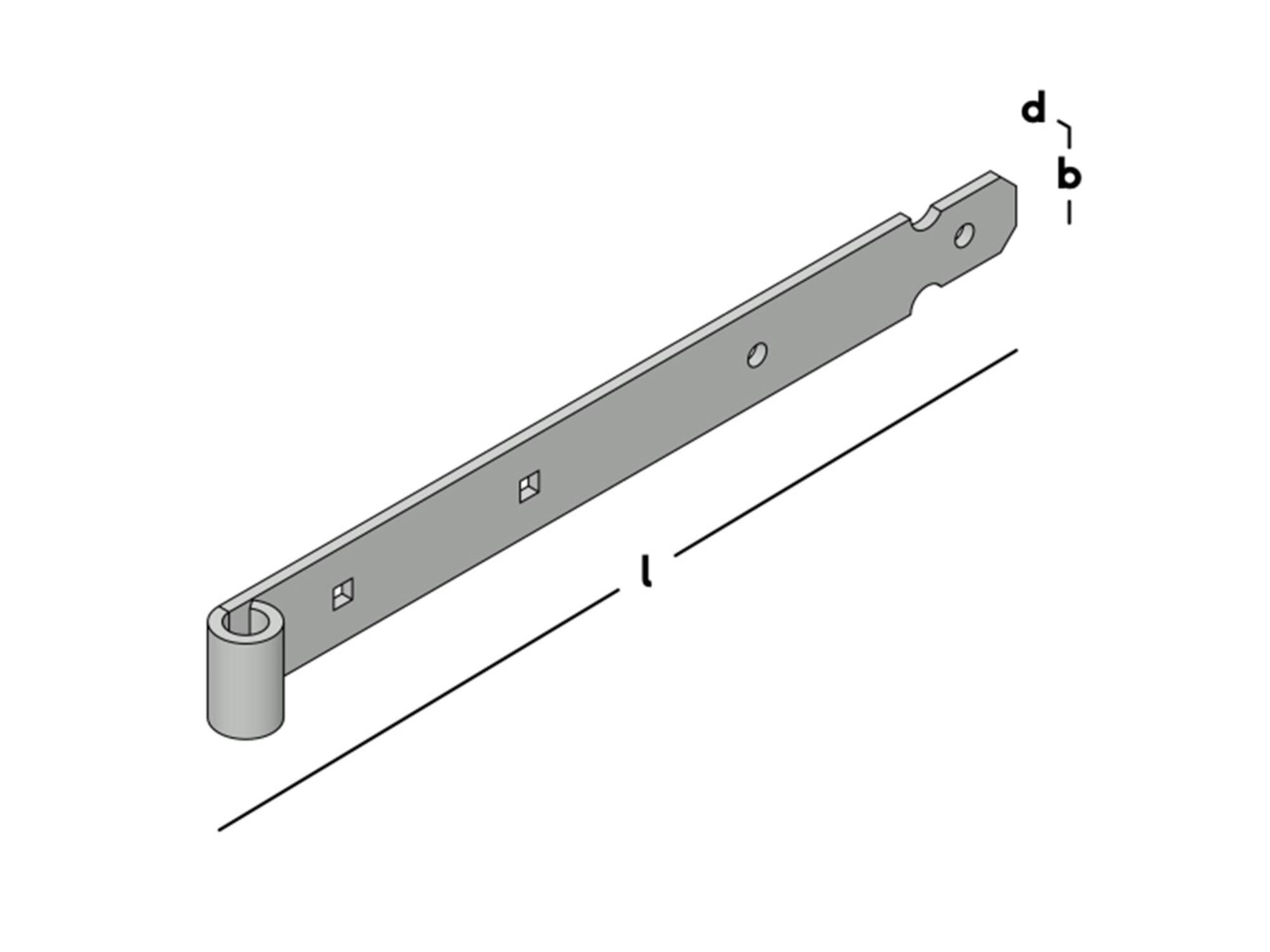 GB Heng verzinkt 400 MM