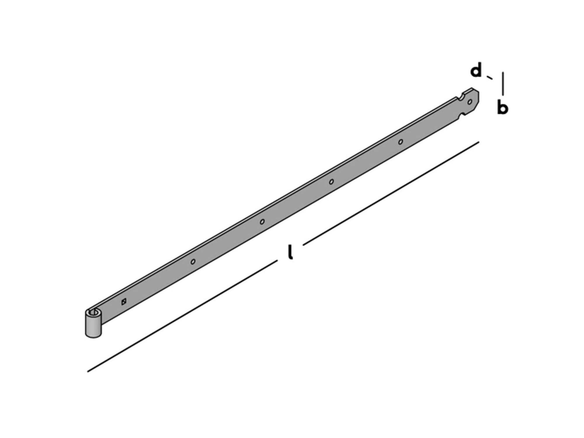 GB Heng verzinkt 1000 MM