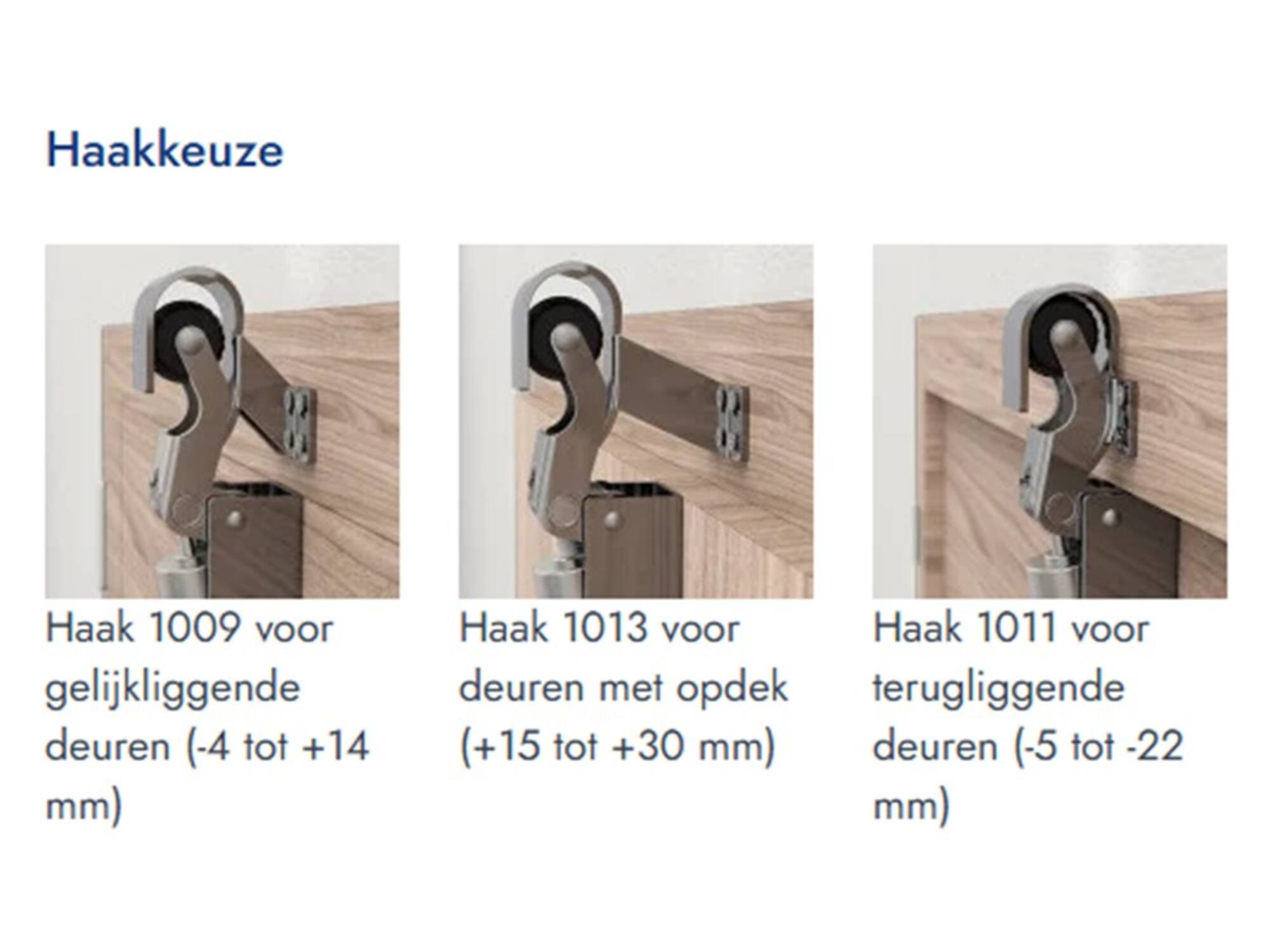 DICTATOR Deuropvanger met haak terugliggend 1000+1011 HAAK
