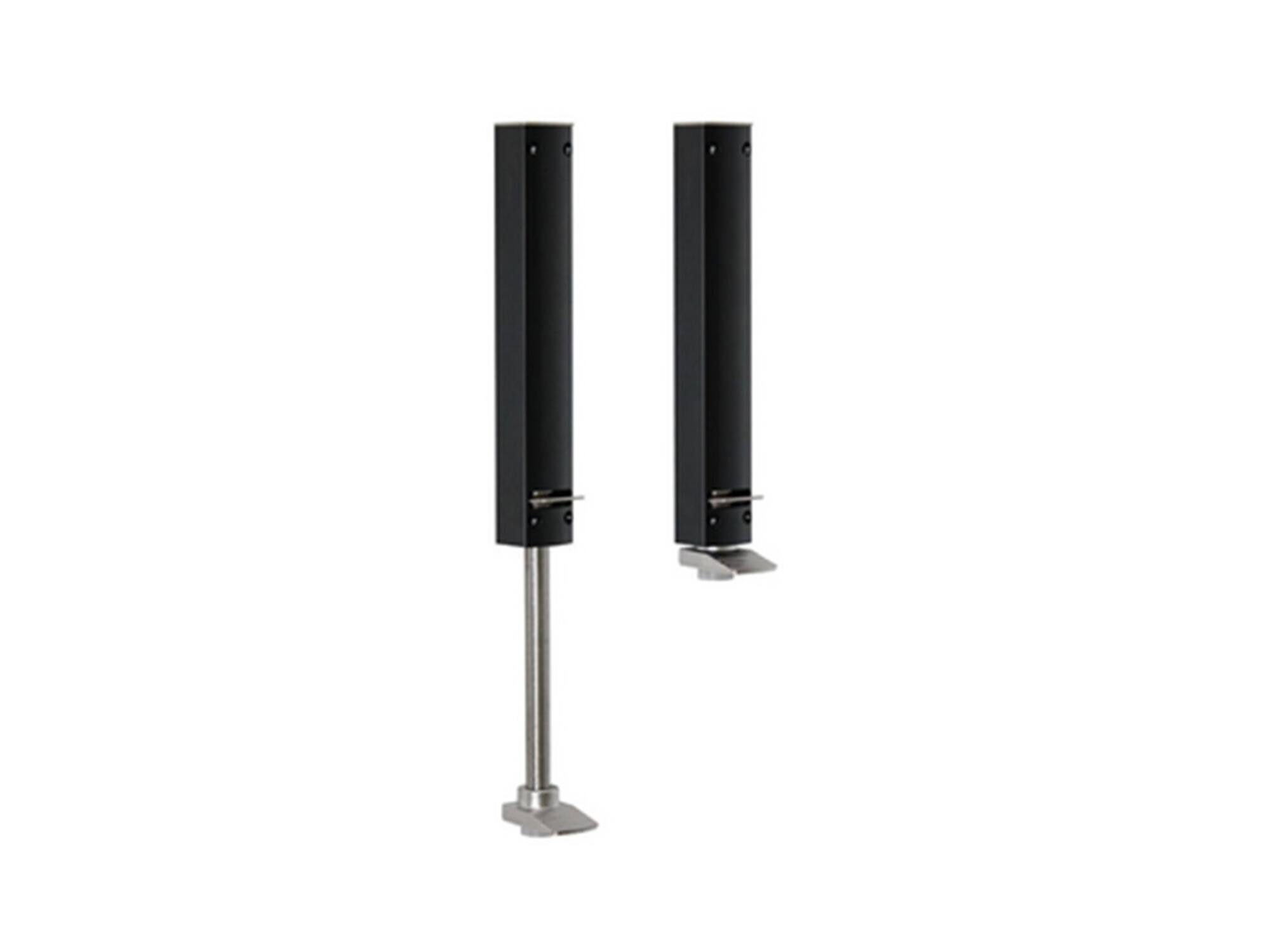 Dictator Deurvastzetter zwart RAL 9005 Blackline 160 MM