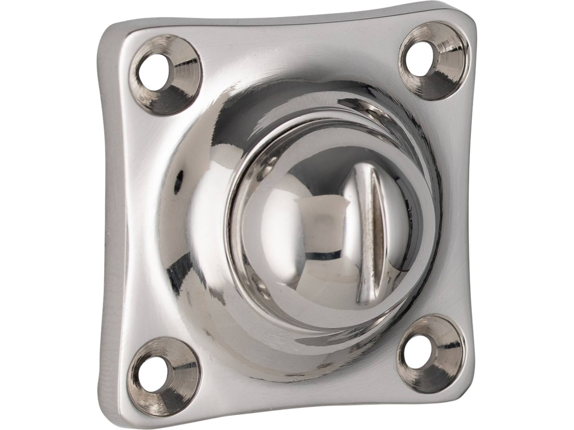 Oxloc Wc sluiting ton model verzinkt nikkel glans 38X38 mm