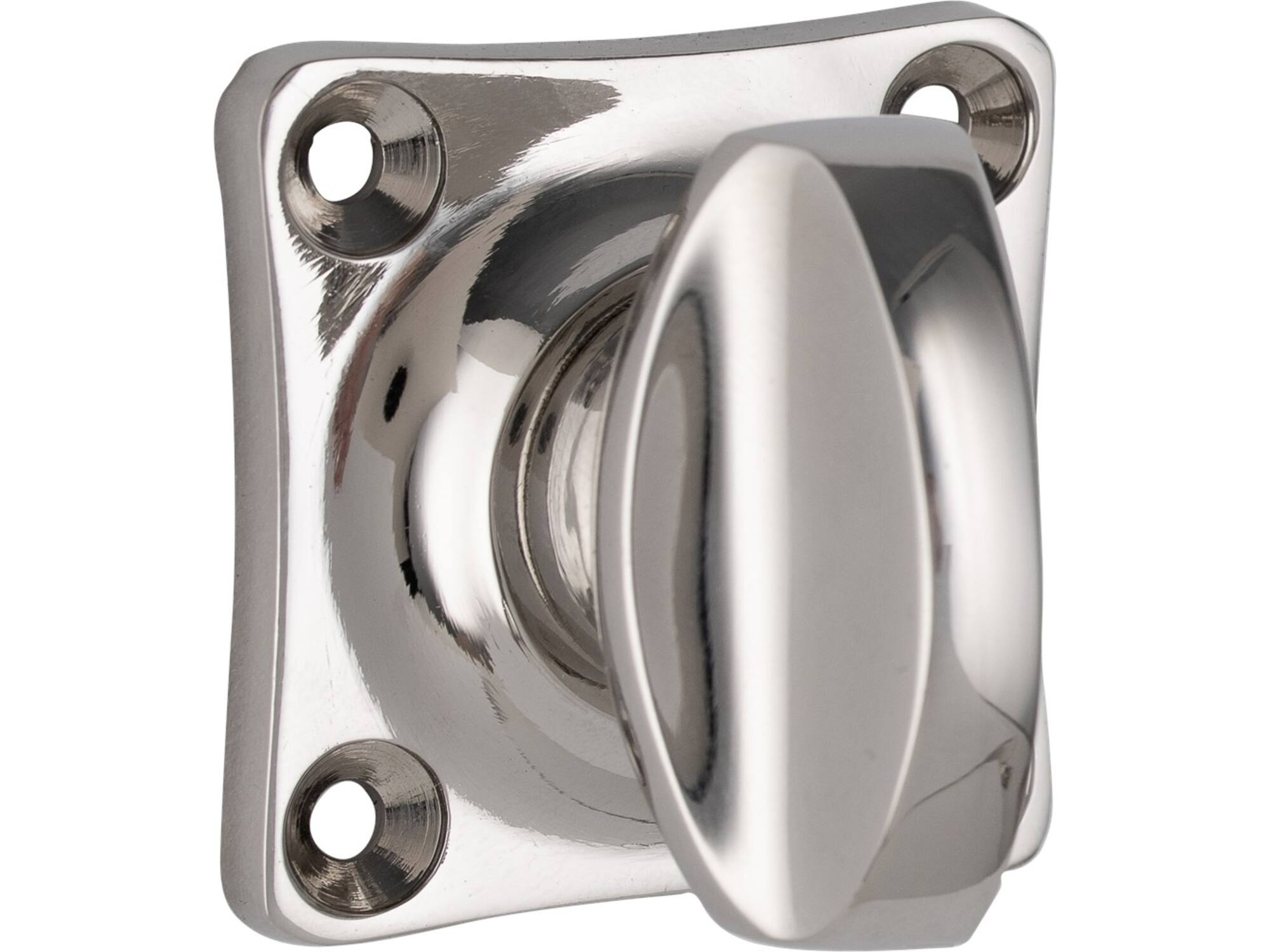 Oxloc Wc sluiting ton model verzinkt nikkel glans 38X38 mm