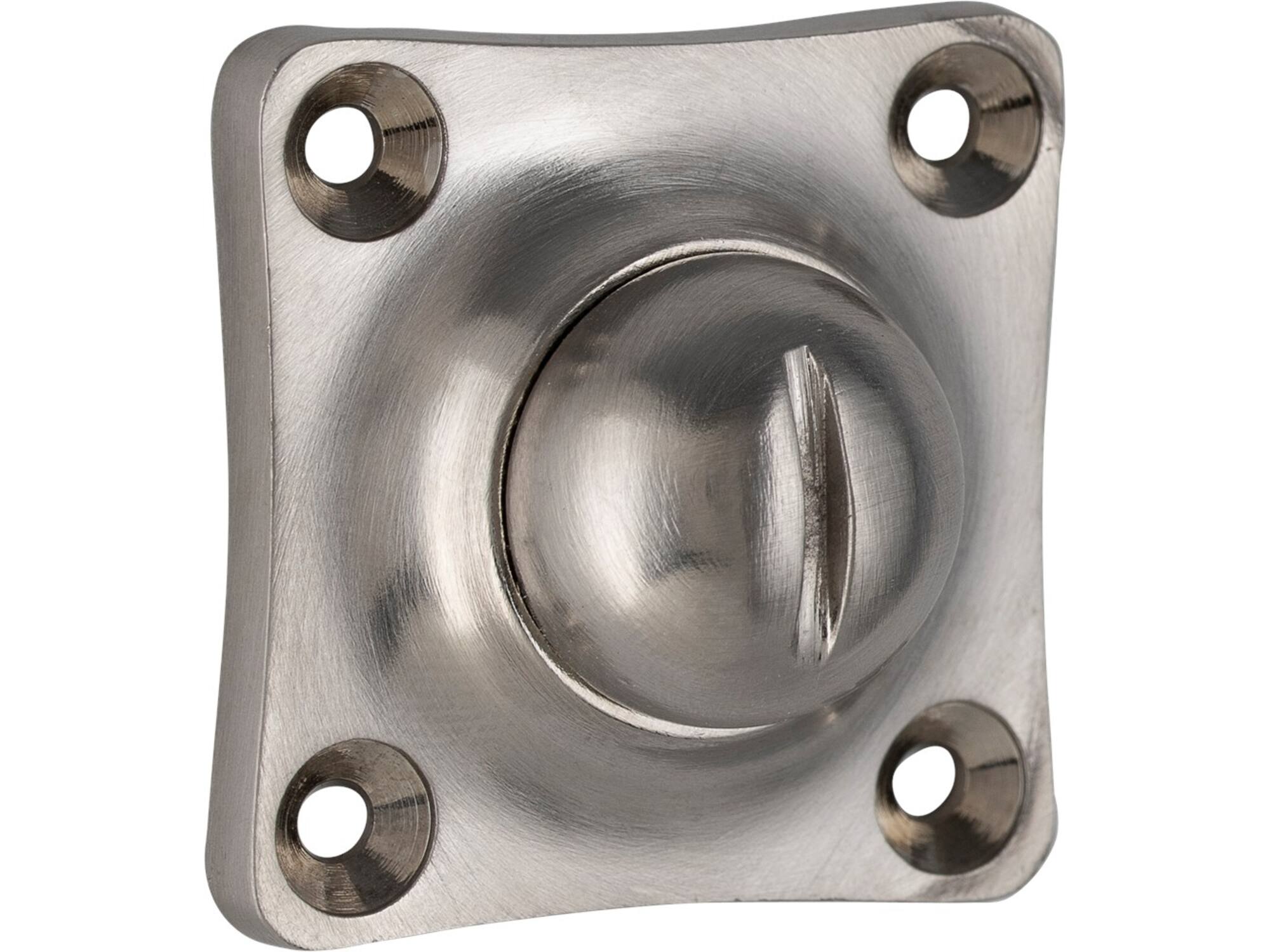 Oxloc Wc sluiting ton model verzinkt nikkel mat 38X38 mm