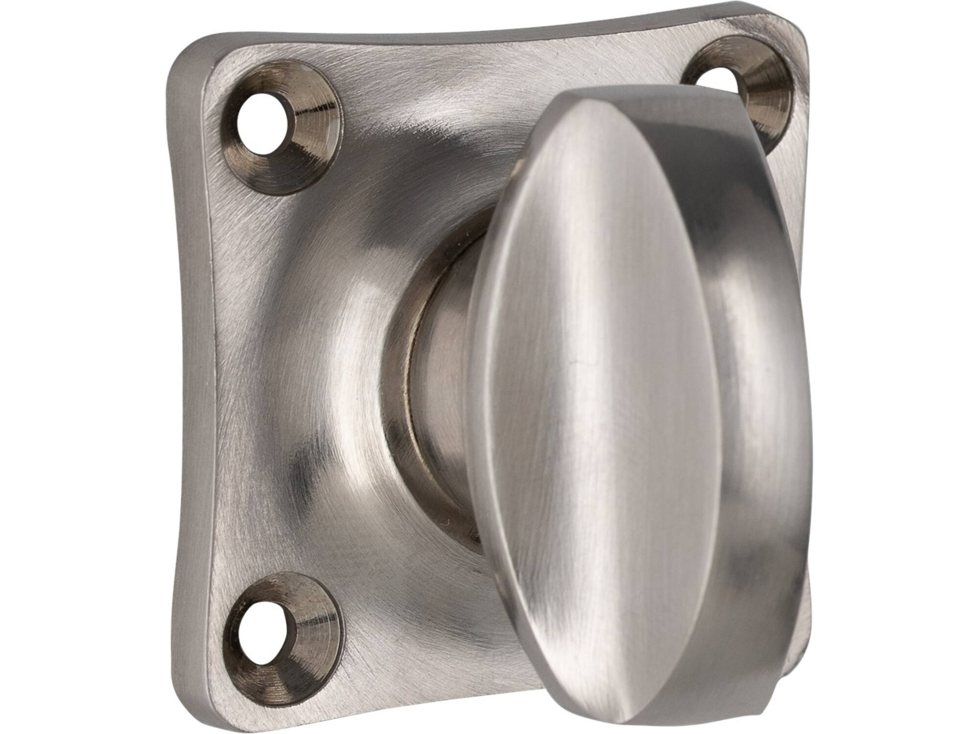 Oxloc Wc sluiting ton model verzinkt nikkel mat 38X38 mm
