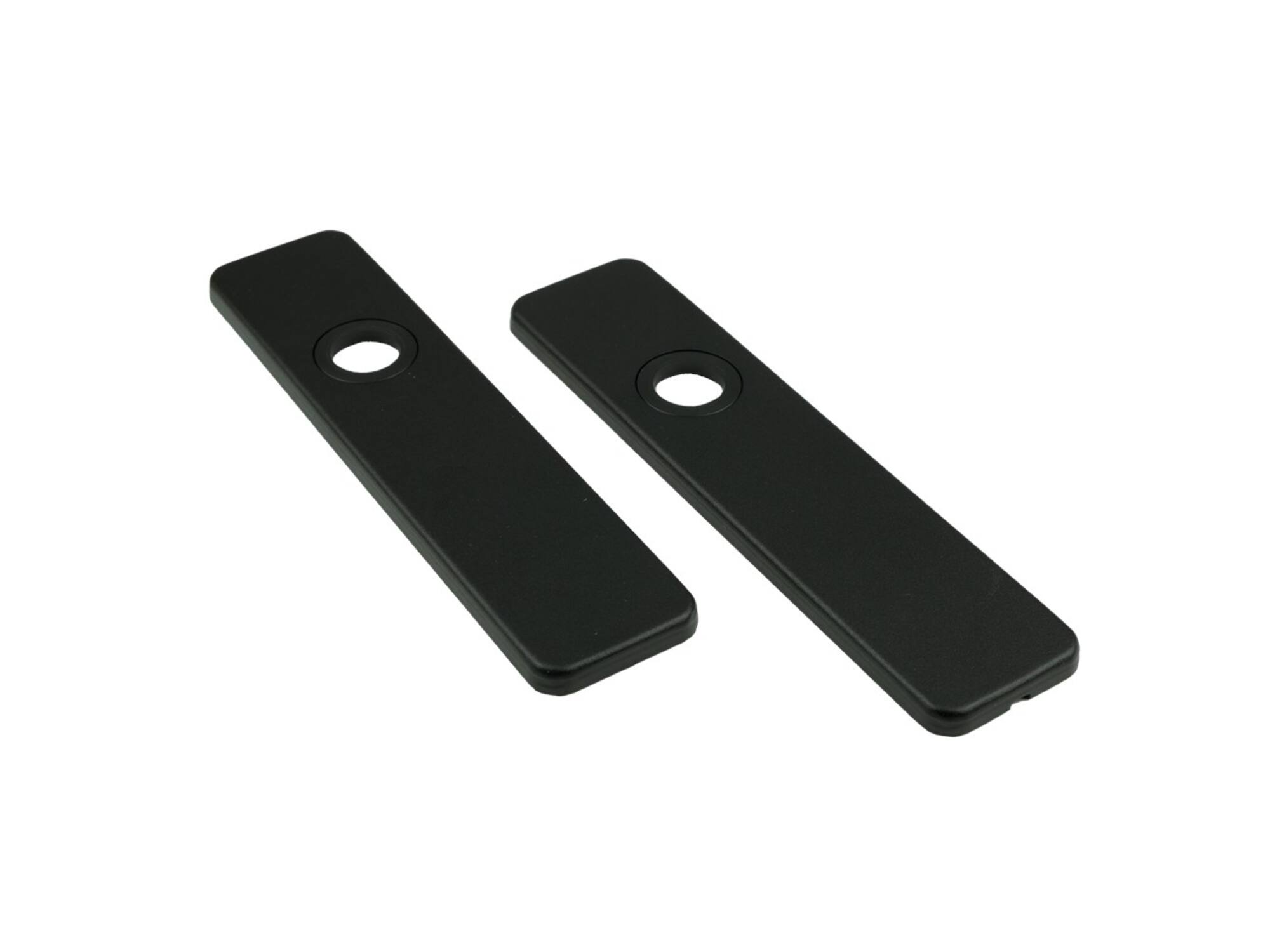 Oxloc Klikschild blind recht zwart 185X44 mm
