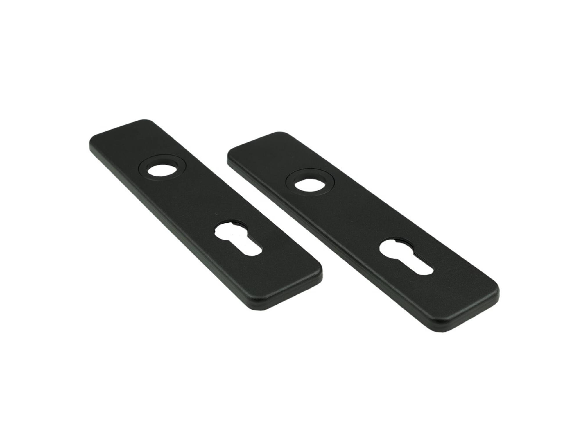Oxloc Klikschild cilinder recht zwart 185X44 mm/P