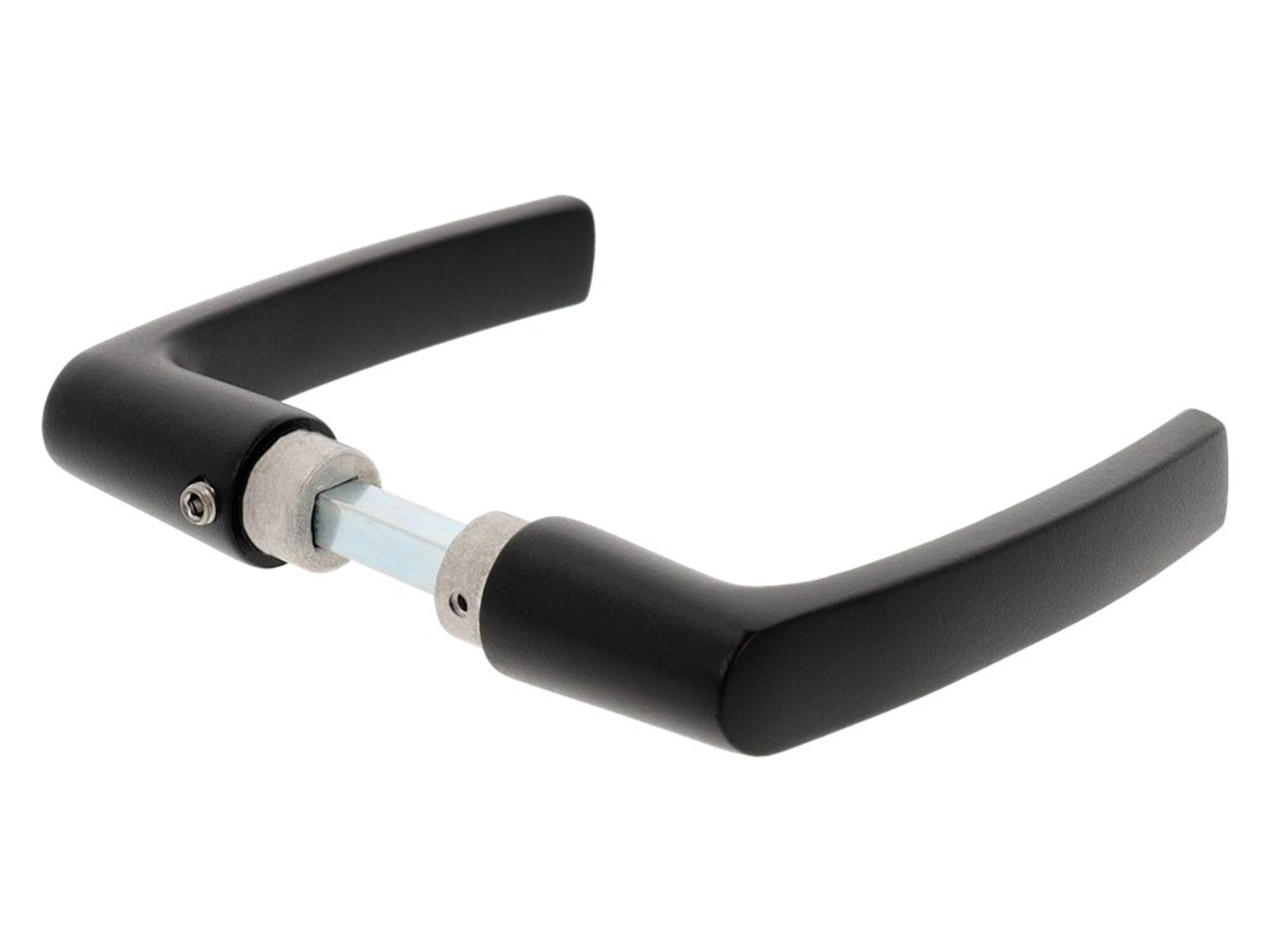 Oxloc Deurkruk blokmodel Zwart 38-42 mm