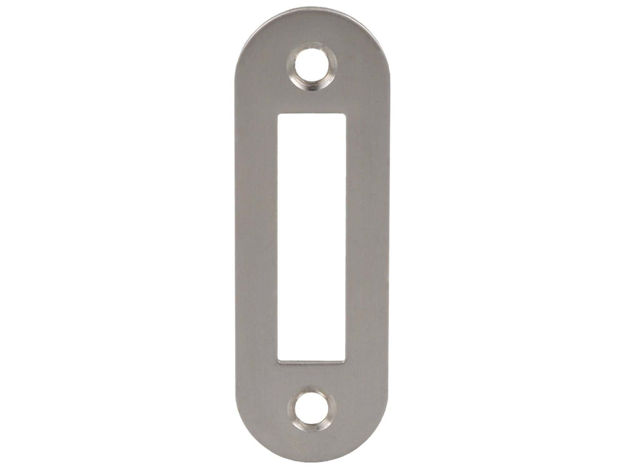 Oxloc sluitplaat kast rond RVS 1256