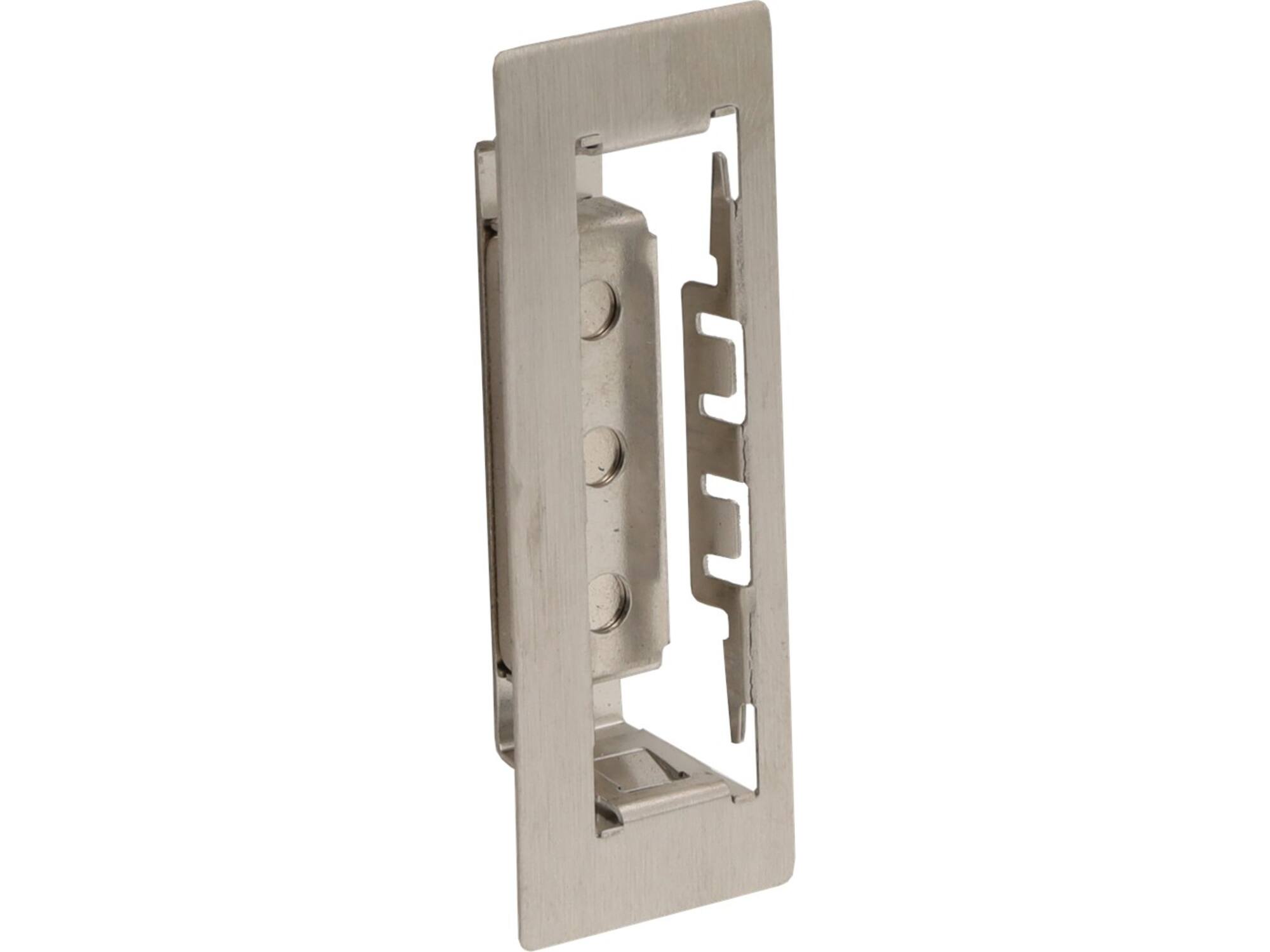 Oxloc sluitplaat loop recht RVS magneet