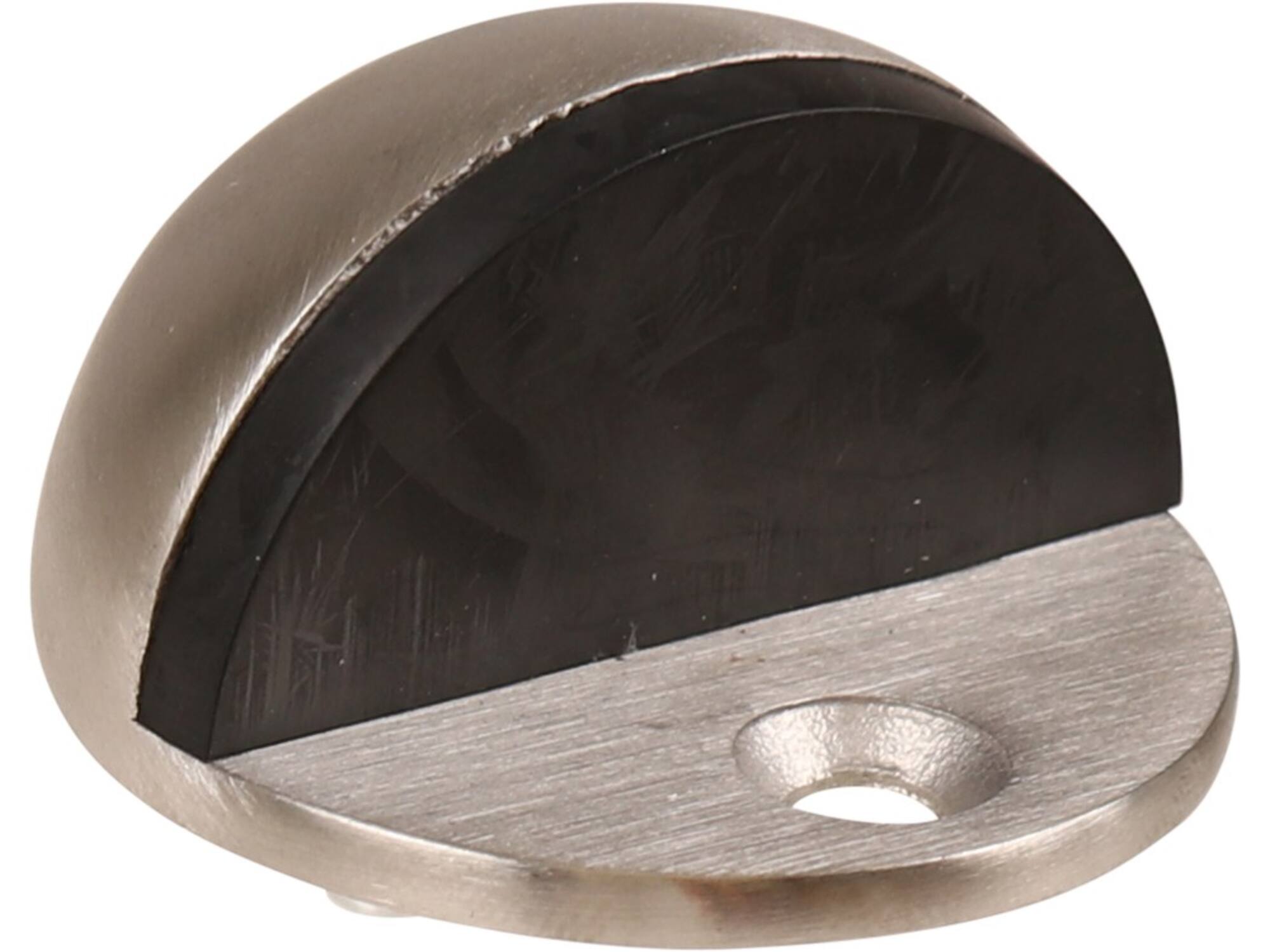 Oxloc Deurstopper vloermontage rvs mat 44X28 mm