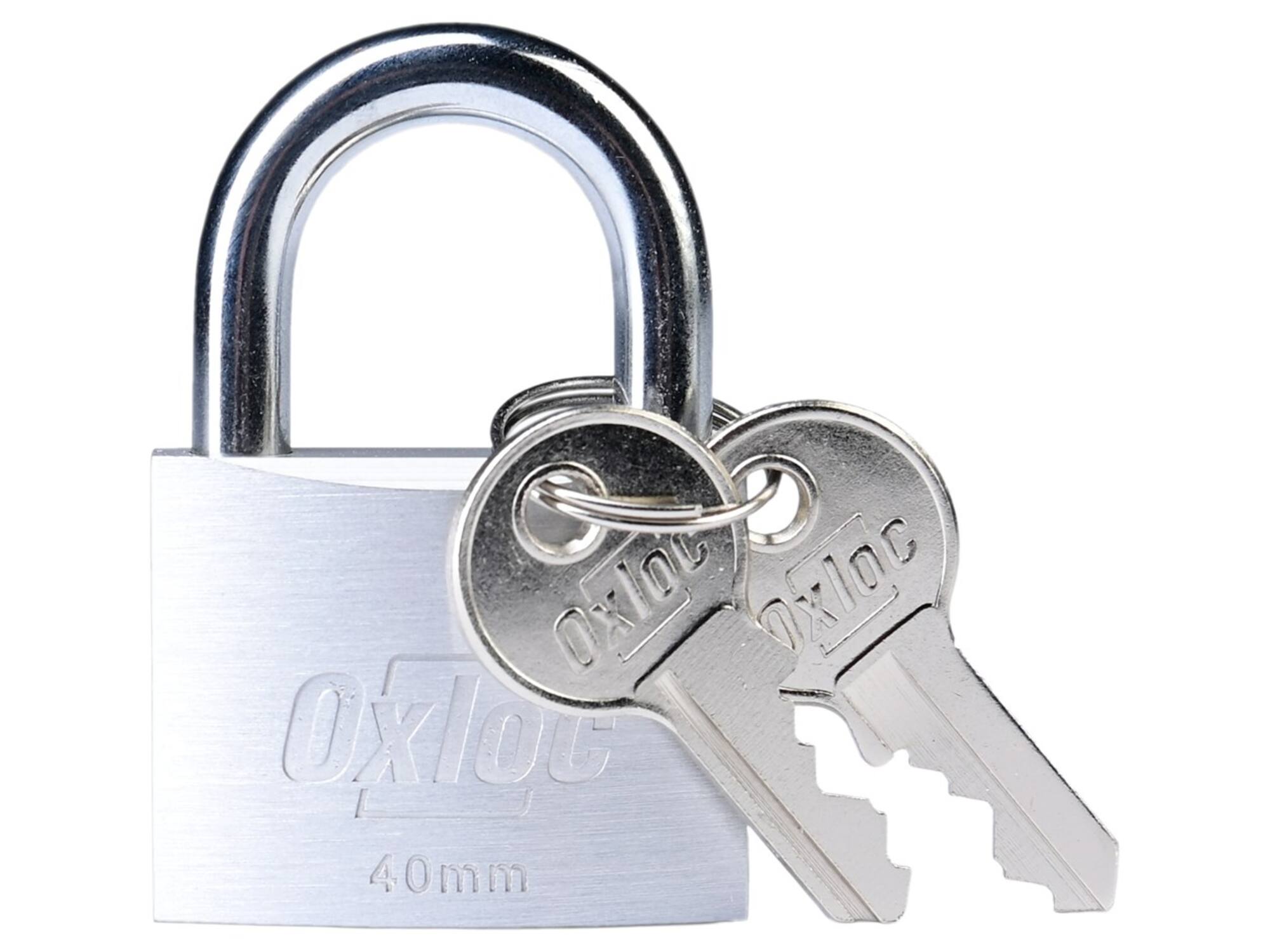 Oxloc Hangslot aluminium 40 MM