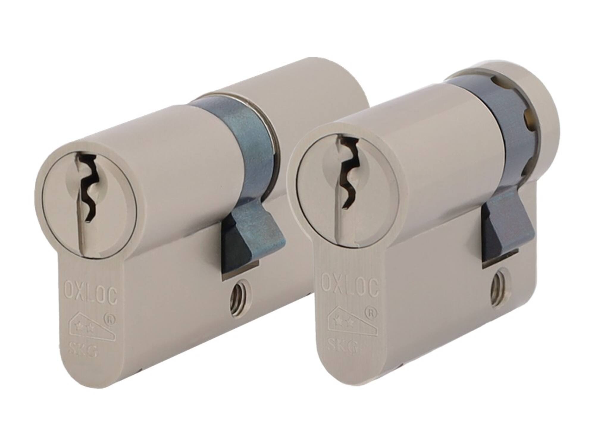Oxloc Profielcilinder dubbel/enkel SKG** 3 DUBBEL/1 ENKEL 30-30/00-3