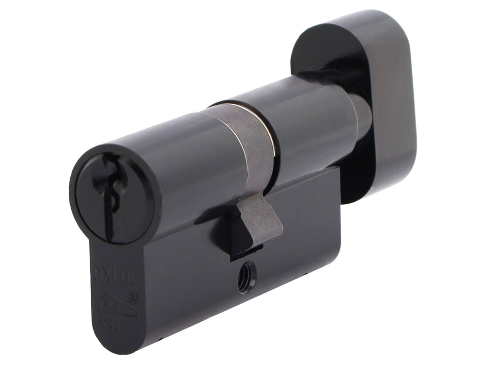 OXLOC Profielcilinder zwart dubbel knop SKG** O5 C35-K30