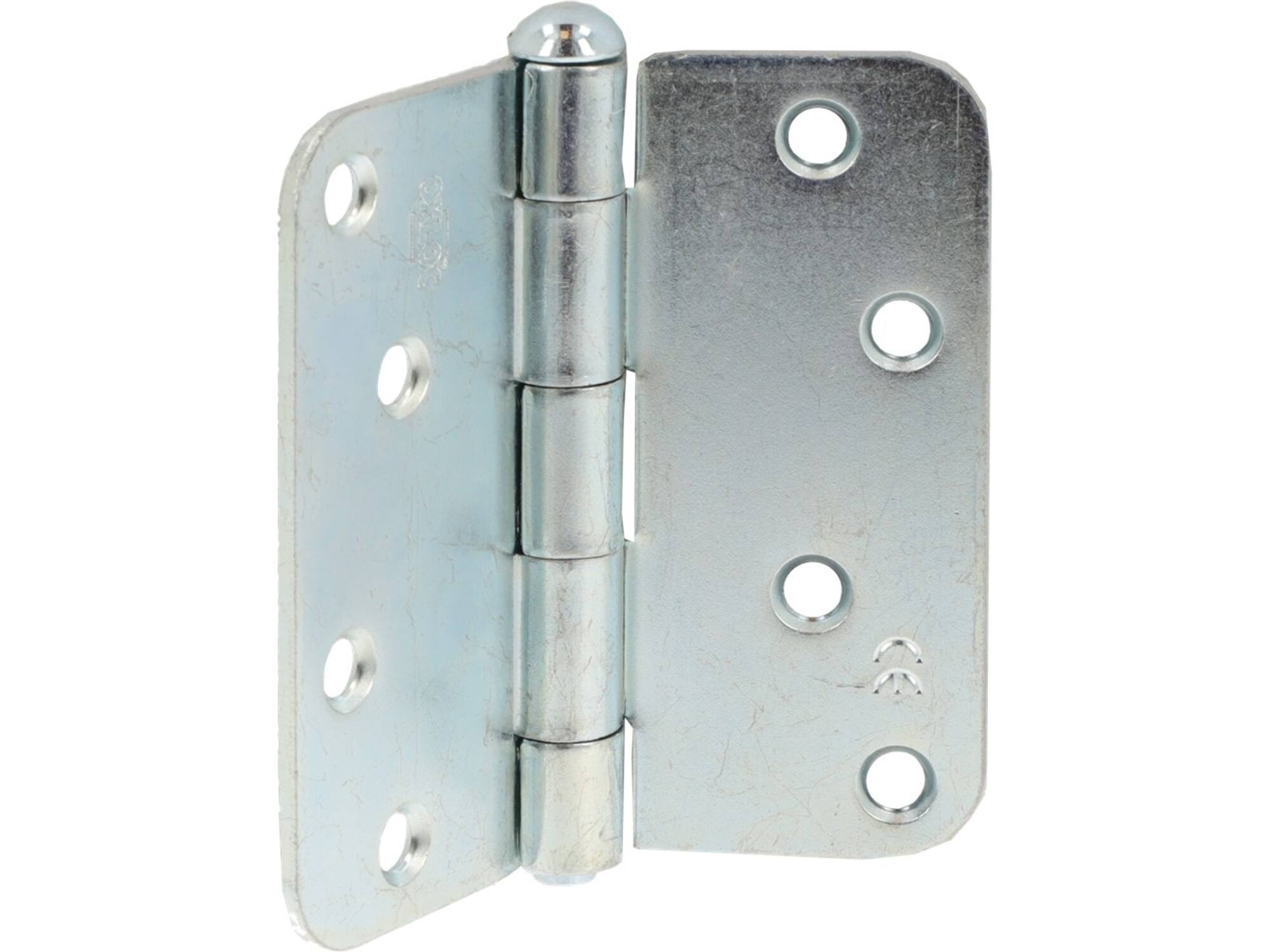 Oxloc Scharnier rond topcoat 89X89 MM