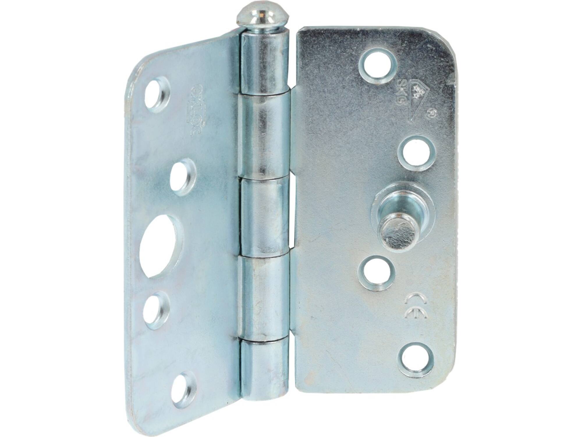Oxloc VH scharnier rond topcoat 89X89 MM