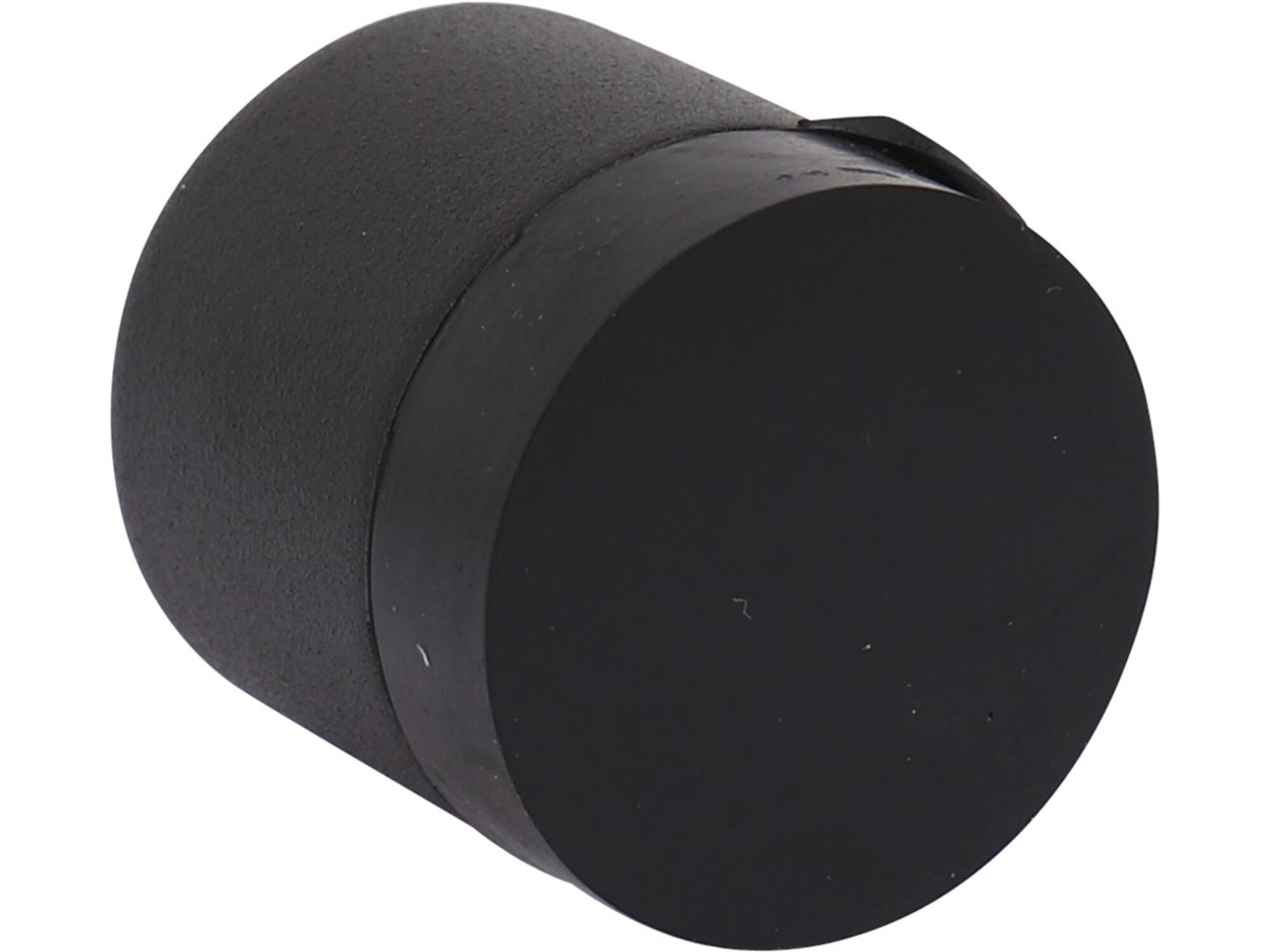 Oxloc Deurstopper rvs zwart wandmontage 30X27 MM