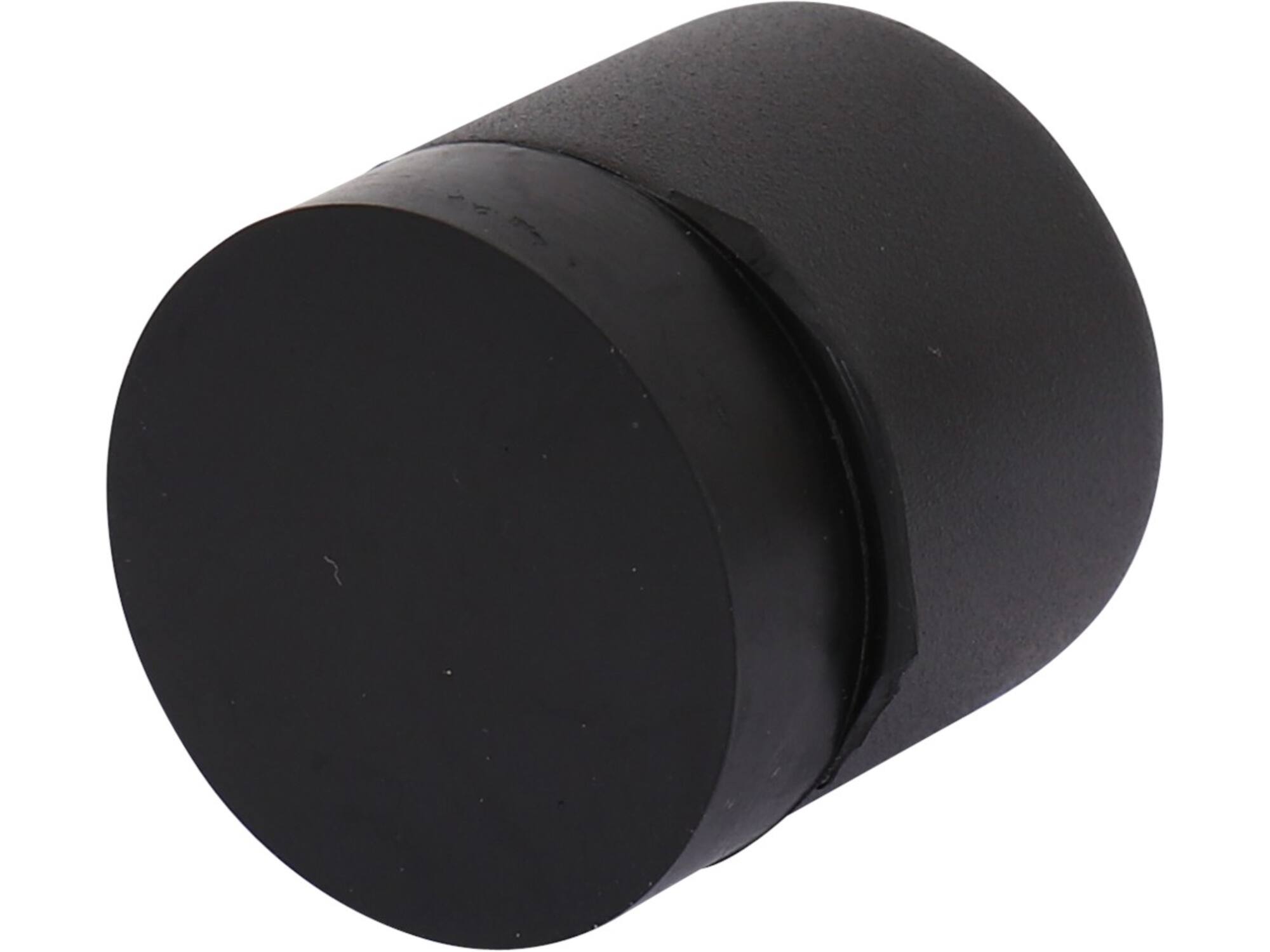 Oxloc Deurstopper rvs zwart wandmontage 30X27 MM