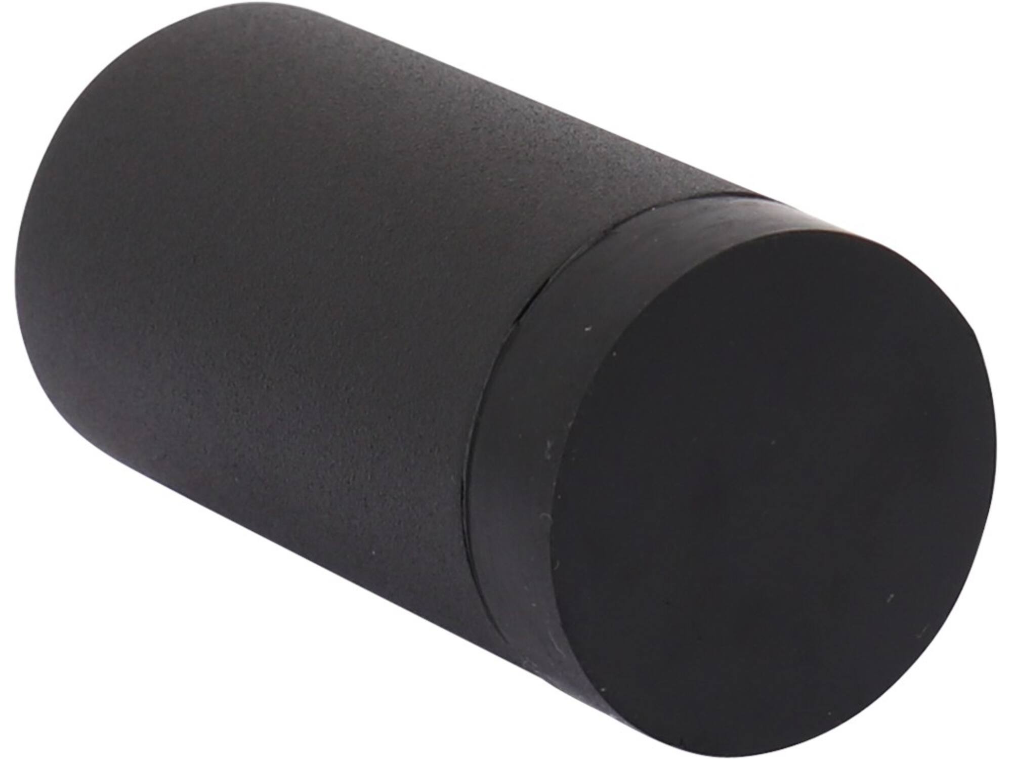 Oxloc Deurstopper rvs zwart wandmontage 30X27 MM