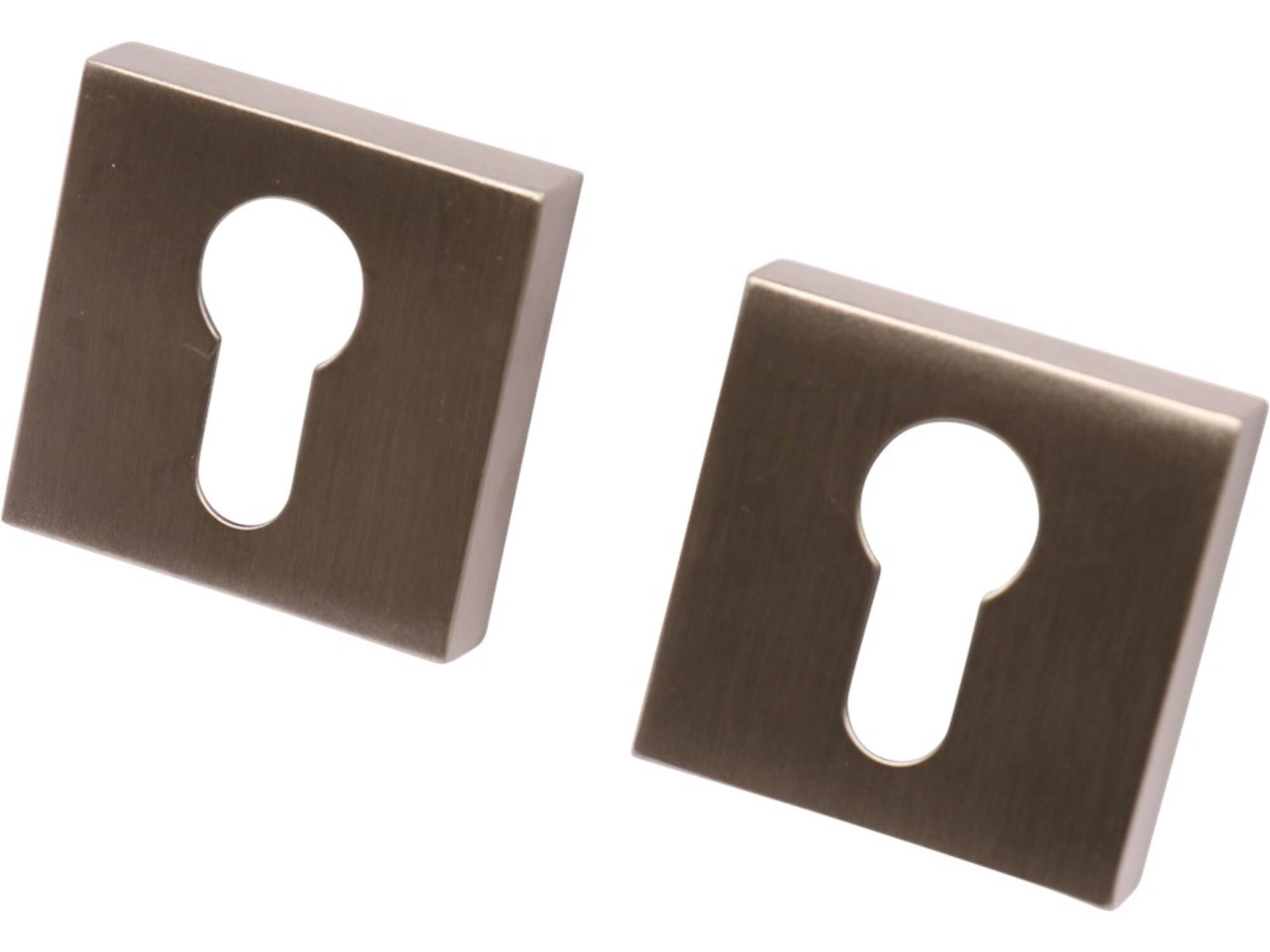 OXLOC Cilinderrozet RVS VIERKANT 50 MM