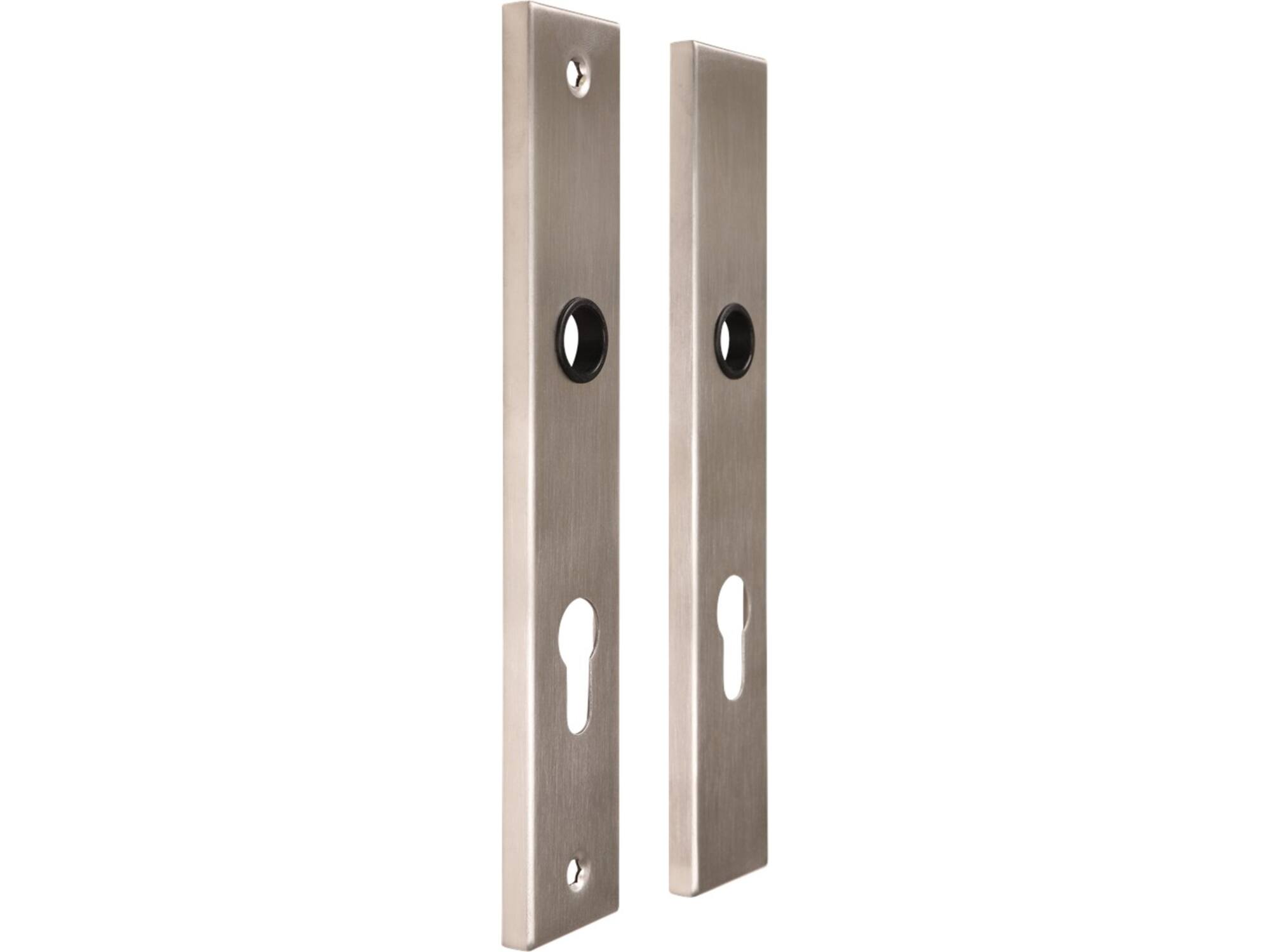 Oxloc Langschild rechthoek rvs mat PC72(vervallen)