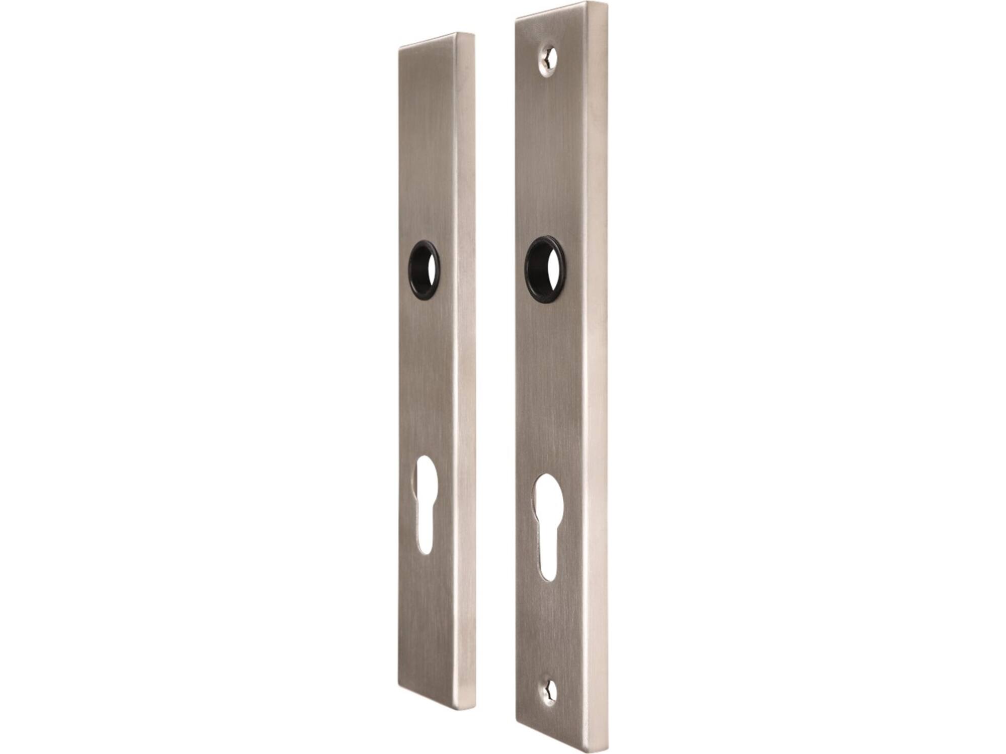 Oxloc Langschild rechthoek rvs mat PC72(vervallen)