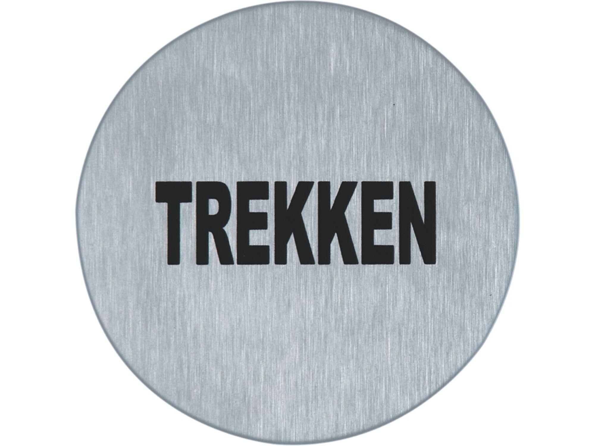 Oxloc Pictogram RVS trekken 75 mm