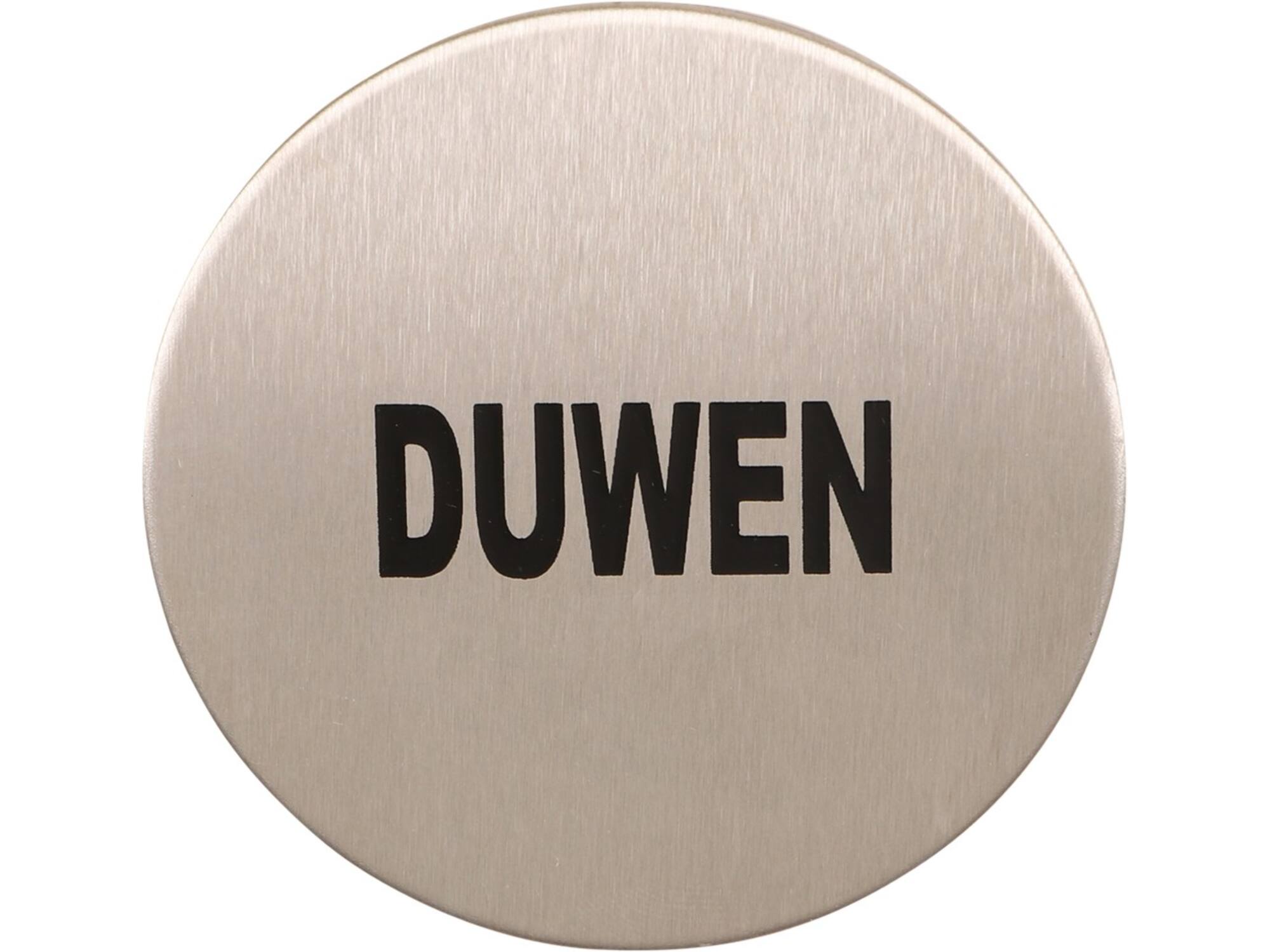 Oxloc Pictogram RVS duwen 75 mm