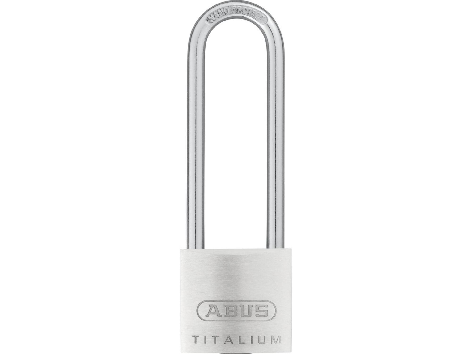 ABUS Hangslot met hoge beugel titalium 64TI/30HB60 30 MM
