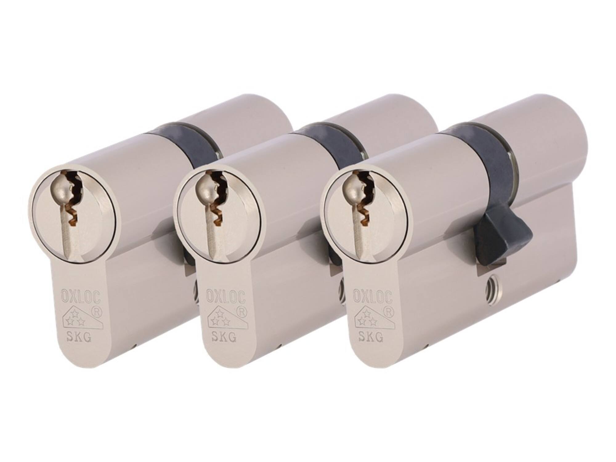Oxloc Profielcilinder dubbel SKG*** O7 3 GLS 30-30