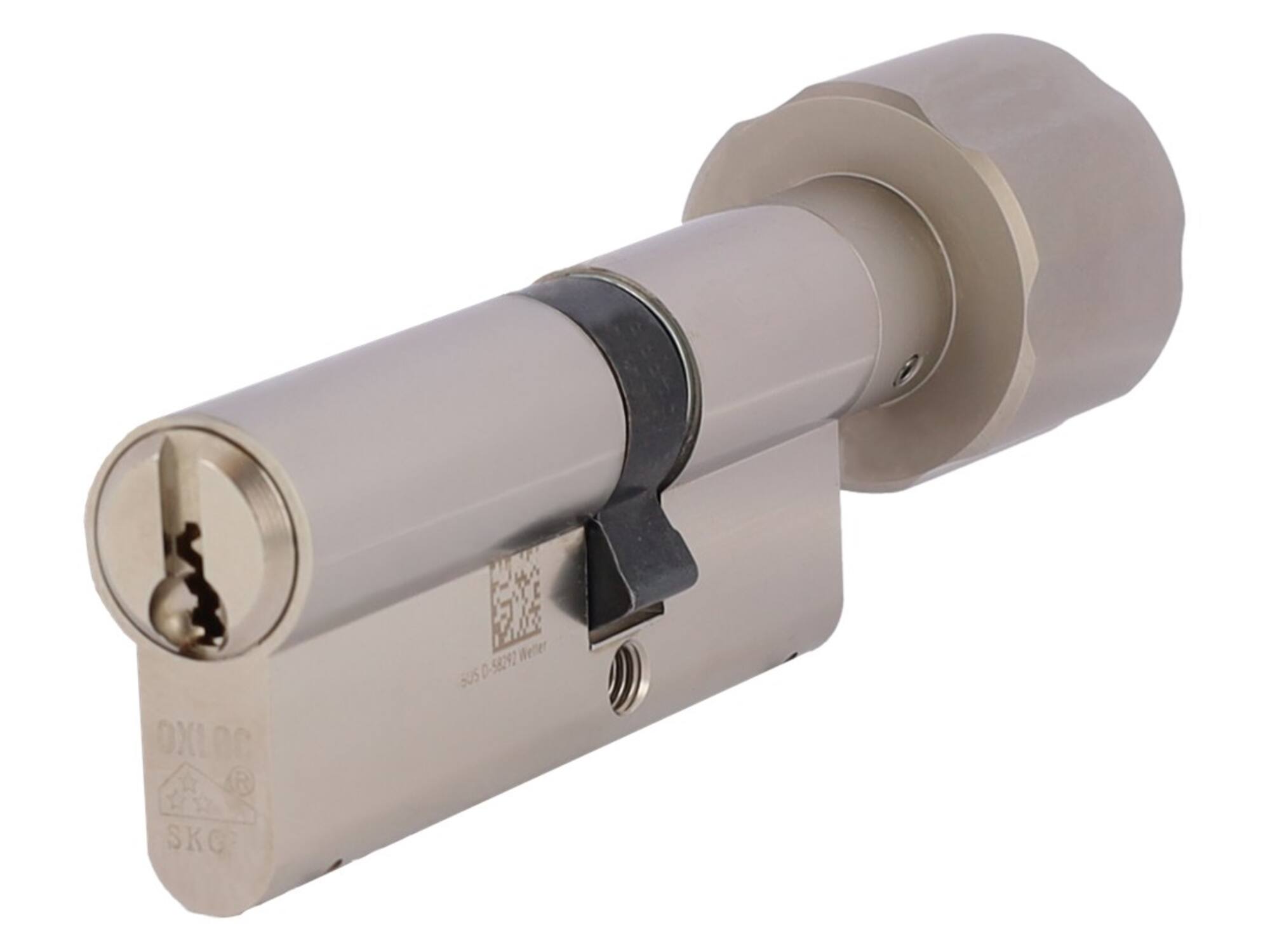 Oxloc Profielcilinder dubbel knop SKG*** O7 service C45-K30