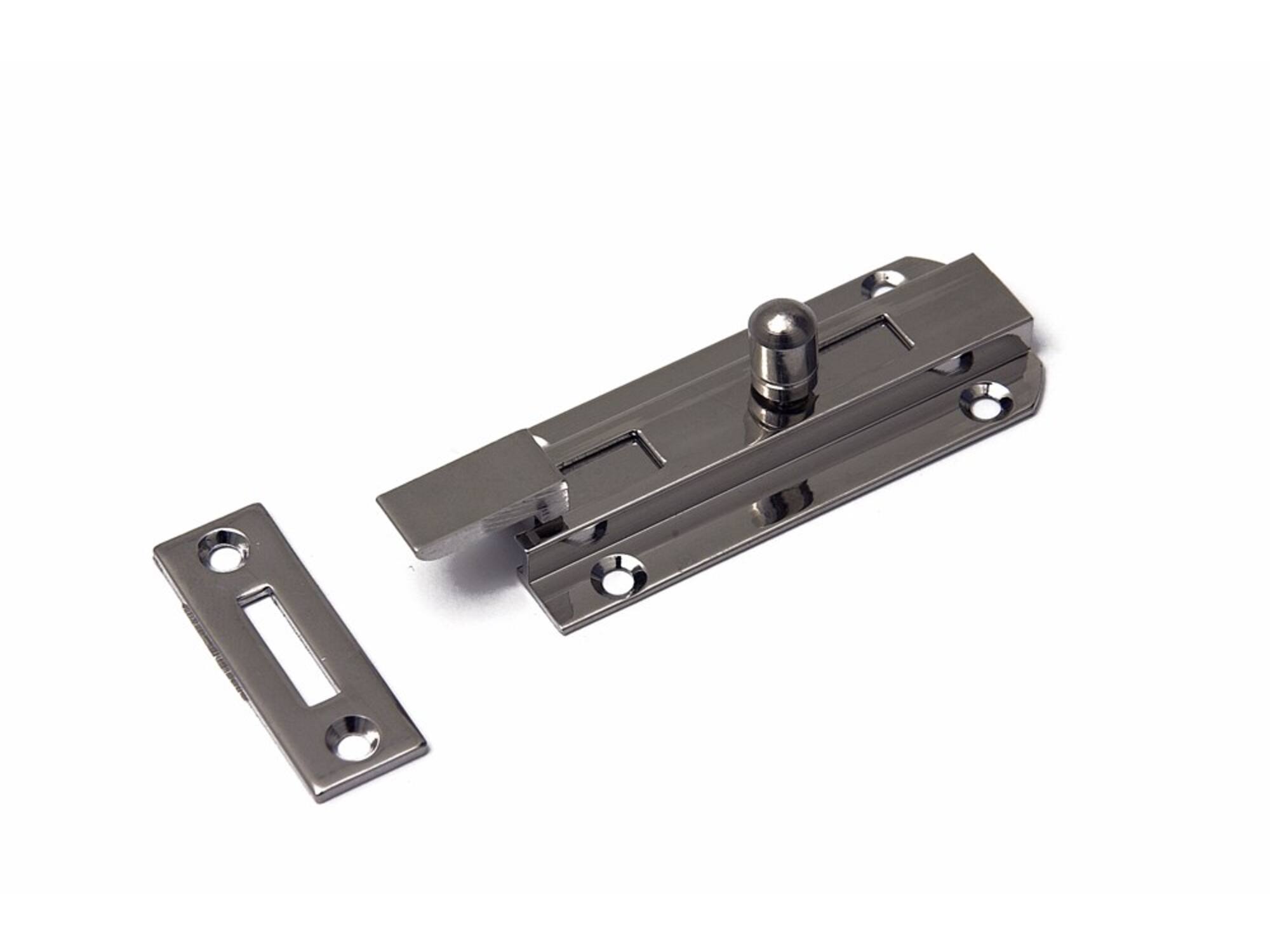 DX Profielschuif met bocht nikkel psb 660b 25X60 MM