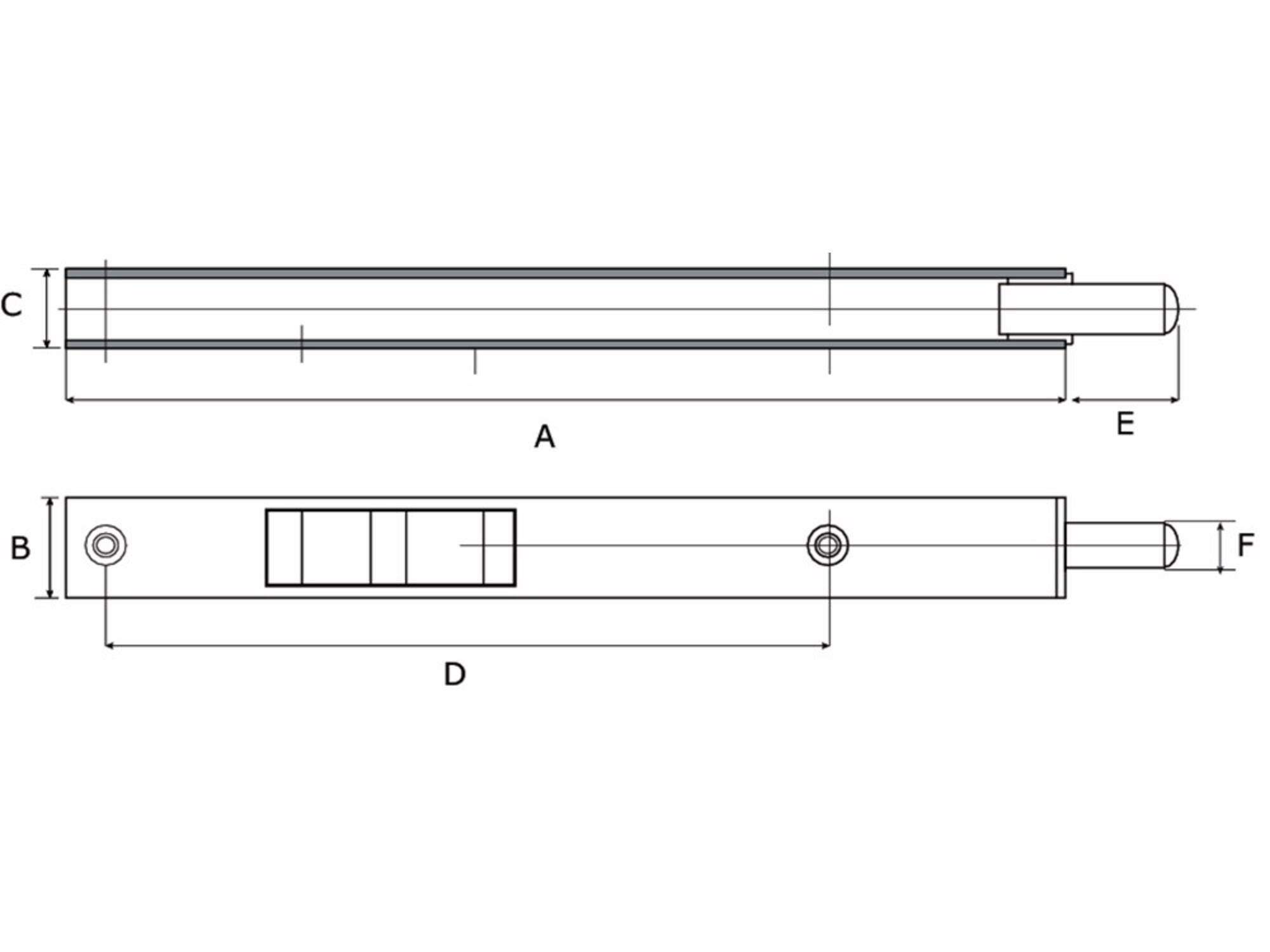 DX Kantschuif RVS ksb-25015rss 250X15 MM