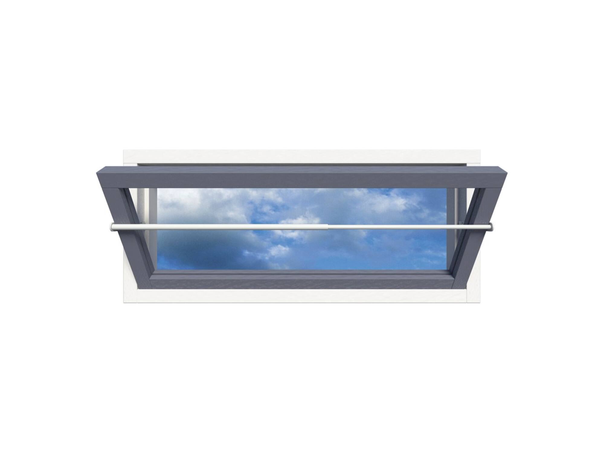 SECU Valraambeveiliger wit SECUBAR SINGLE 60-90 CM