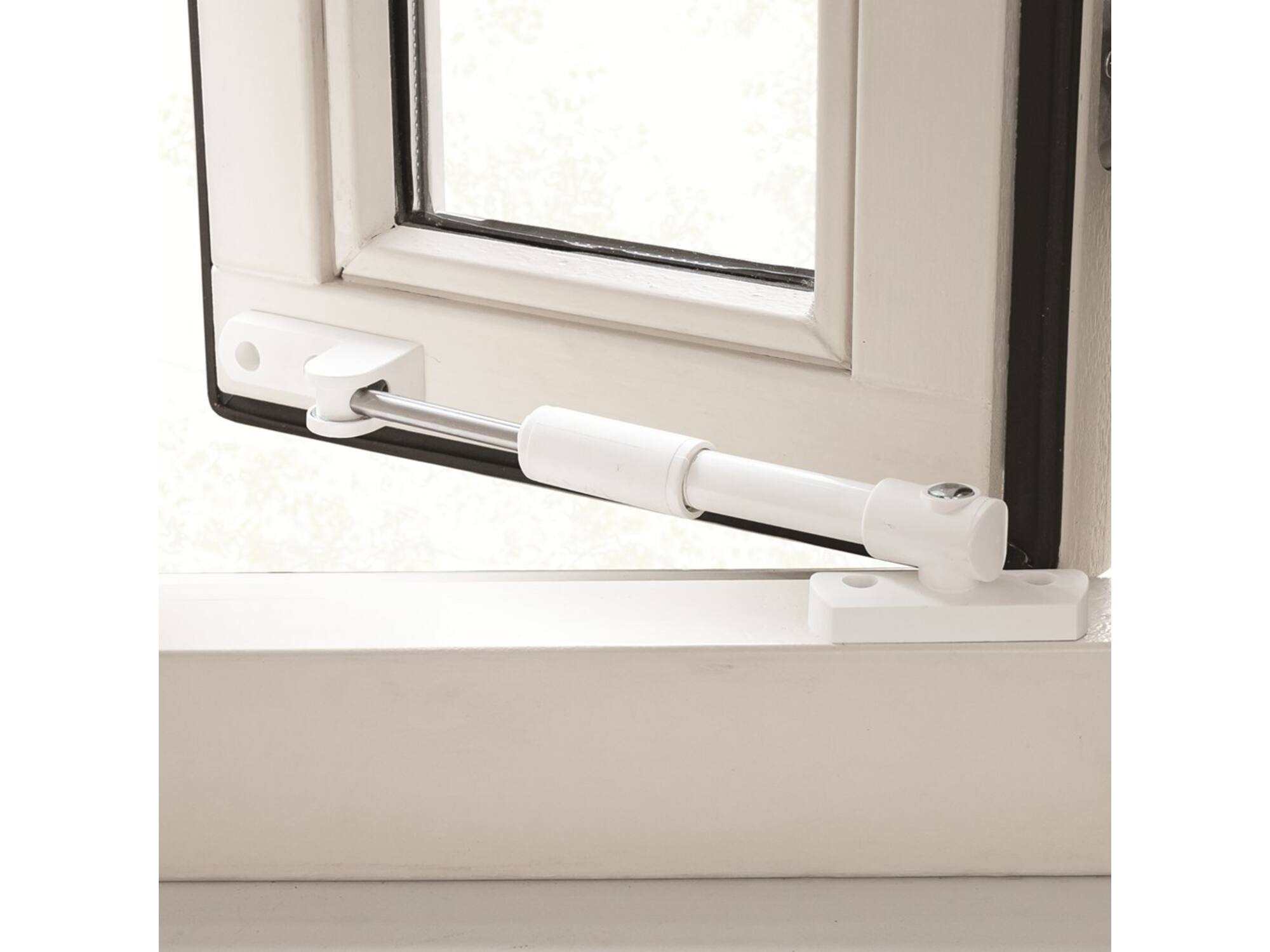 AXA Raamuitzetter telescopisch wit 20 EX 20 CM