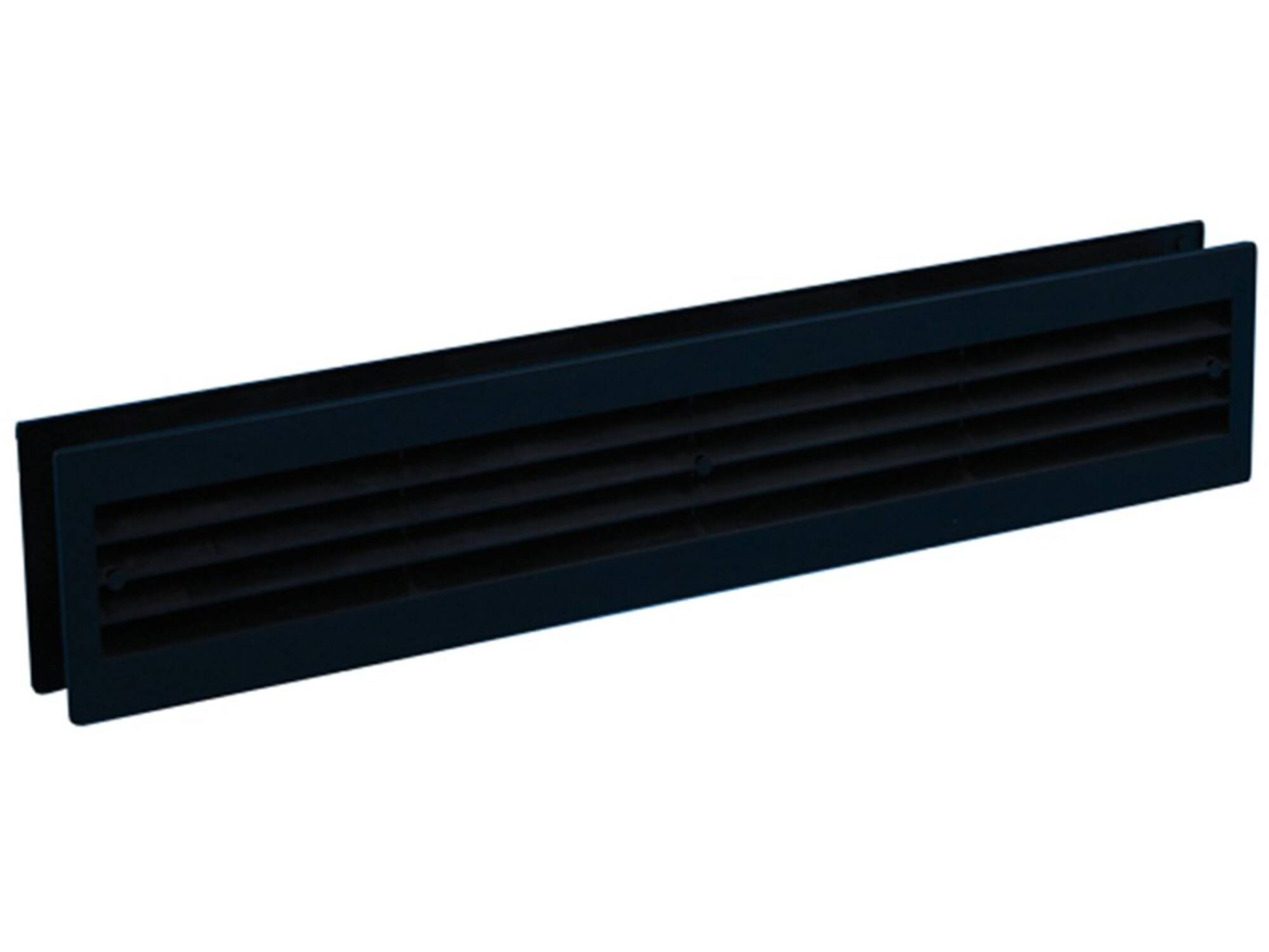 Nedco Deurventilatierooster zwart 455X90 MM