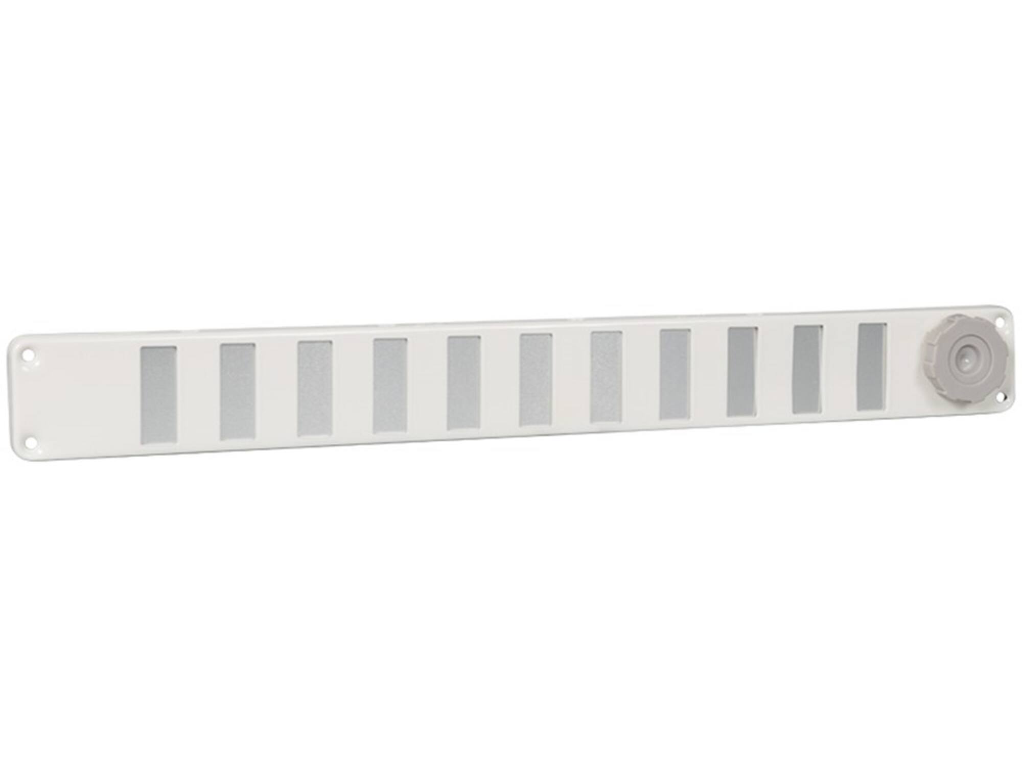 Nedco Schuifrooster wit 370X40 MM