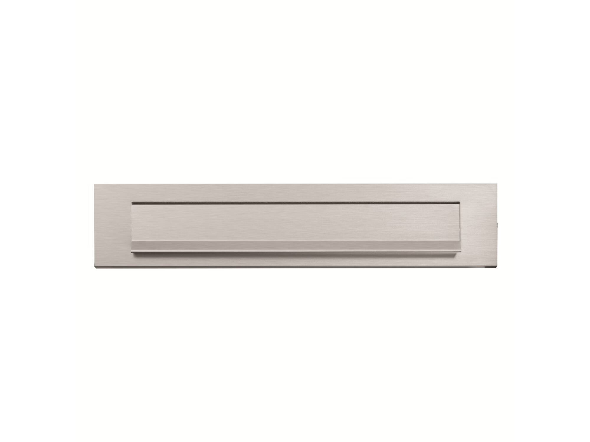 Briefplaat aluminium F1