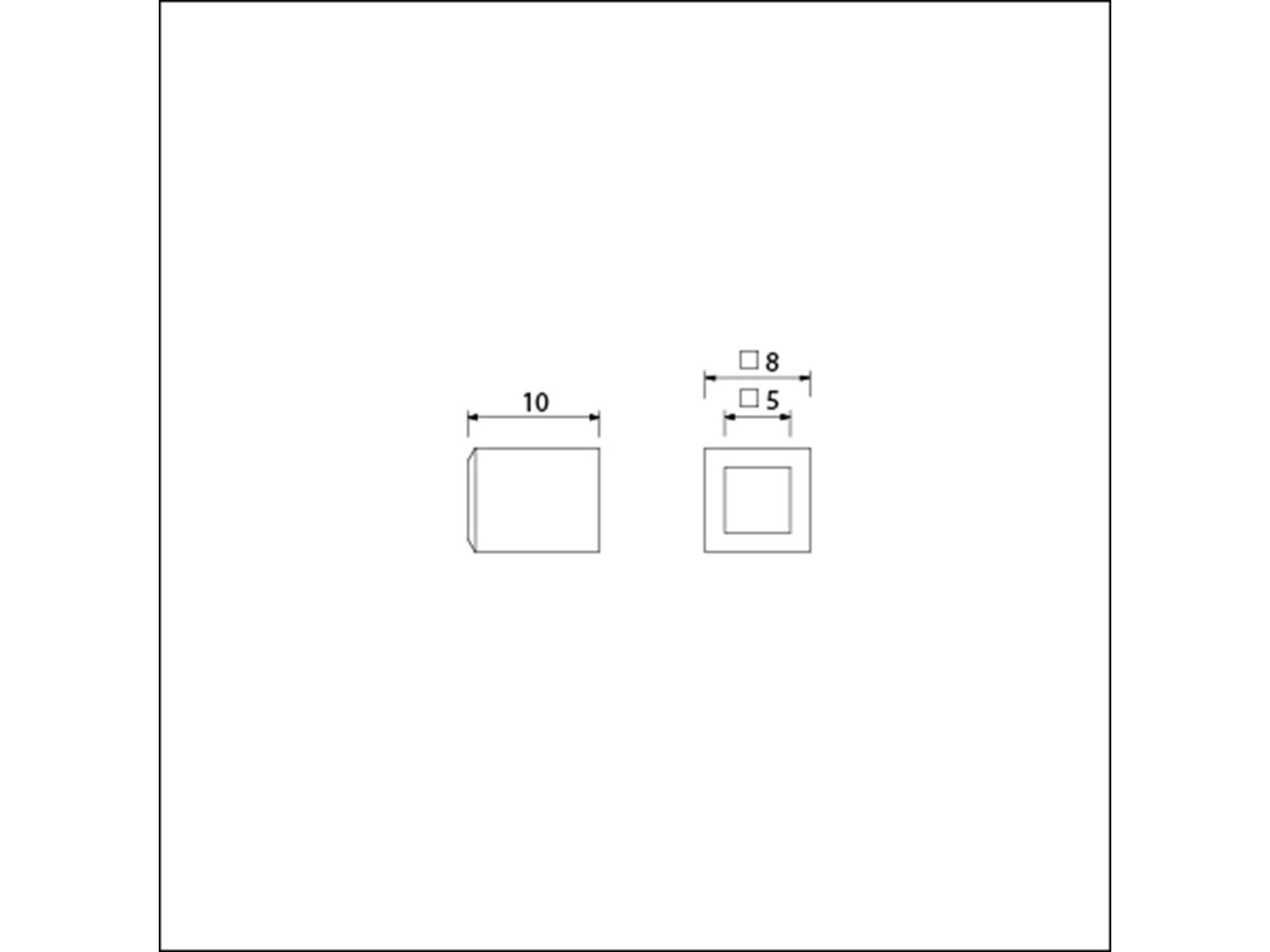 Ami Verloopbus nylon 5 stuks 5>8 MM