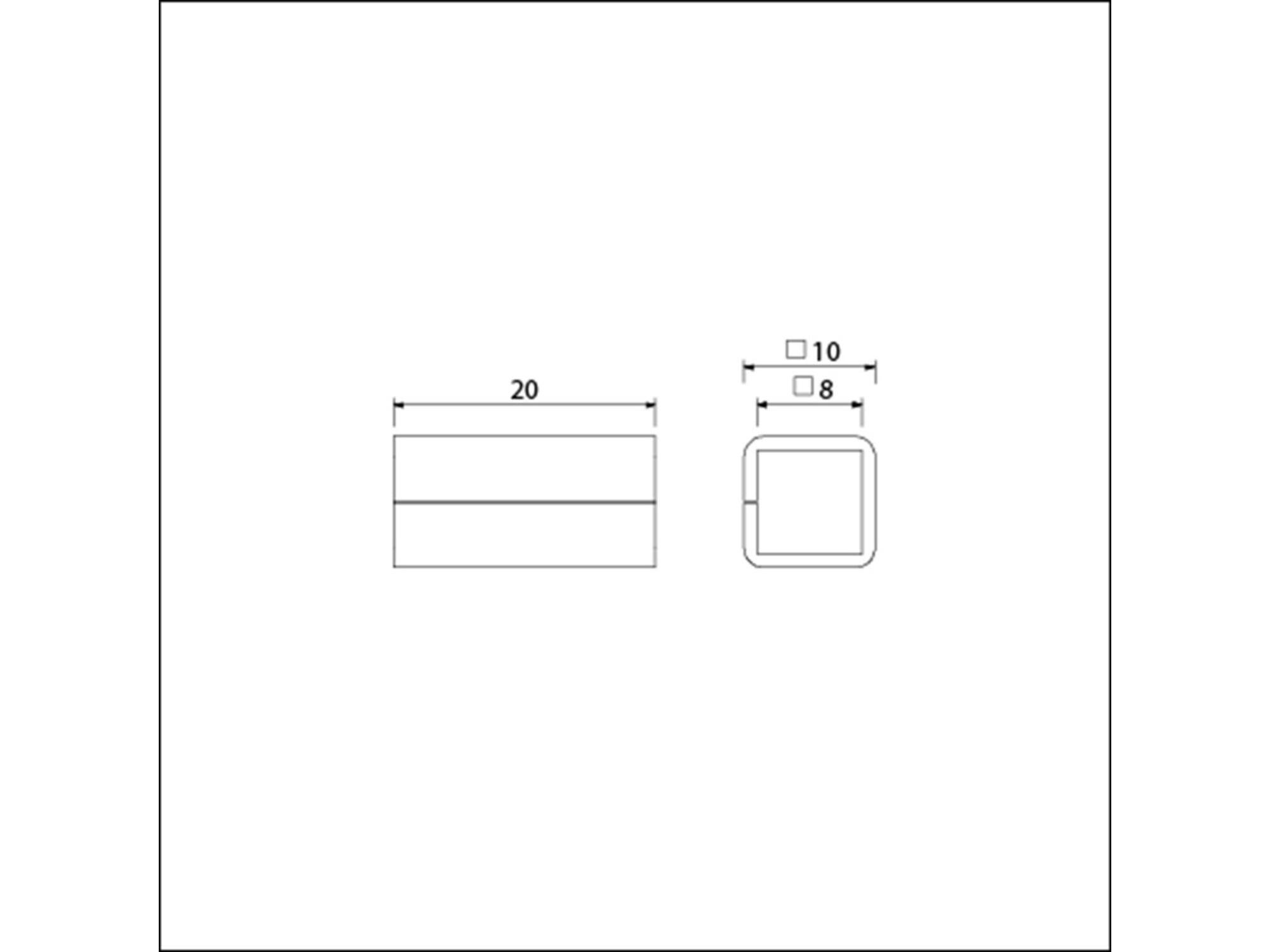 Ami Verloopbus staal 5 stuks 8>10 MM