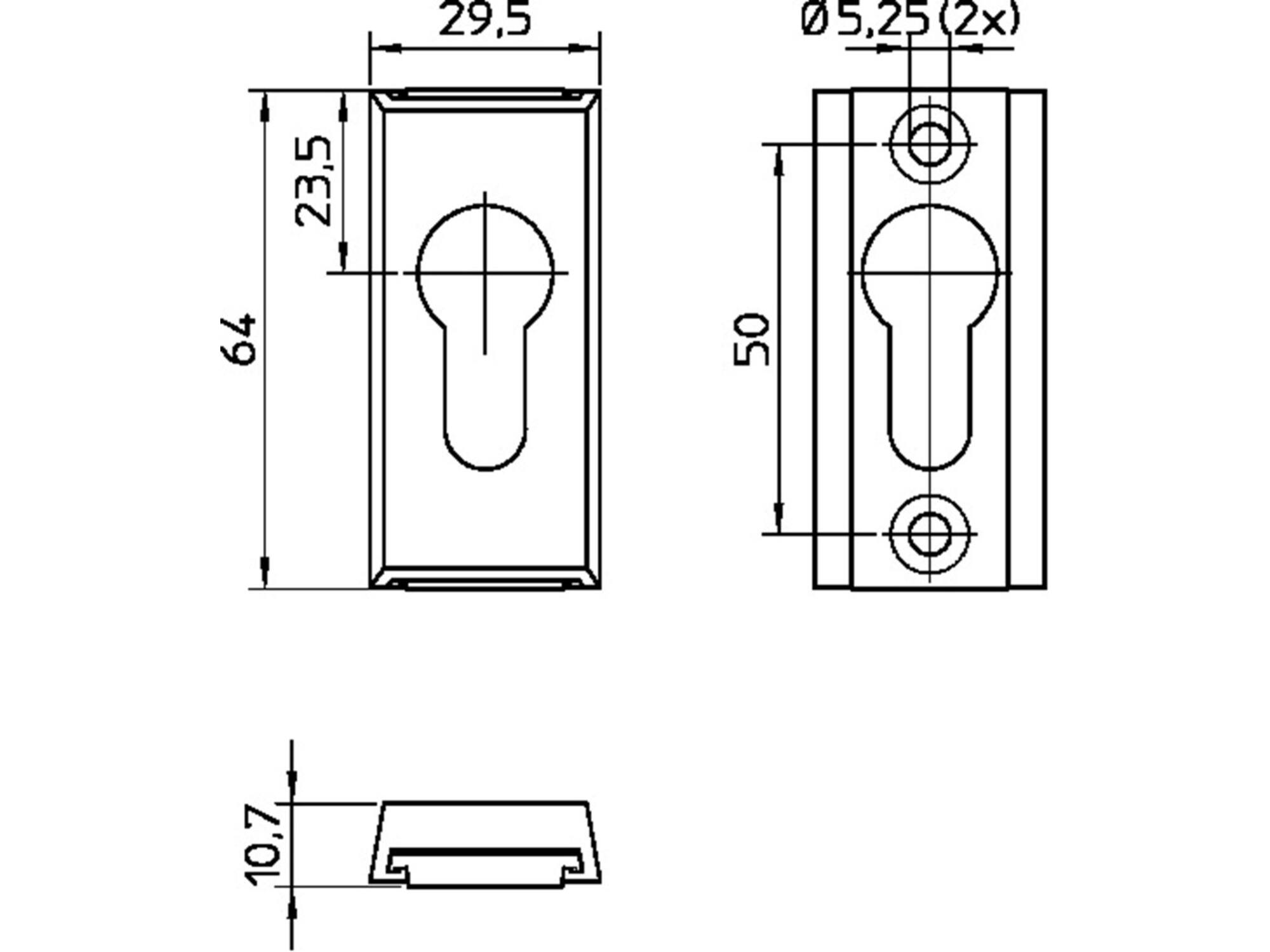 NEMEF Cilinderrozet F1 248 10 MM