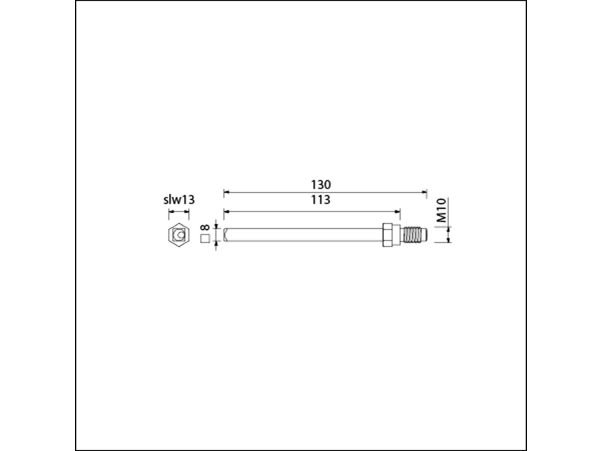 Ami Wisselstift gelagerd 130 MM