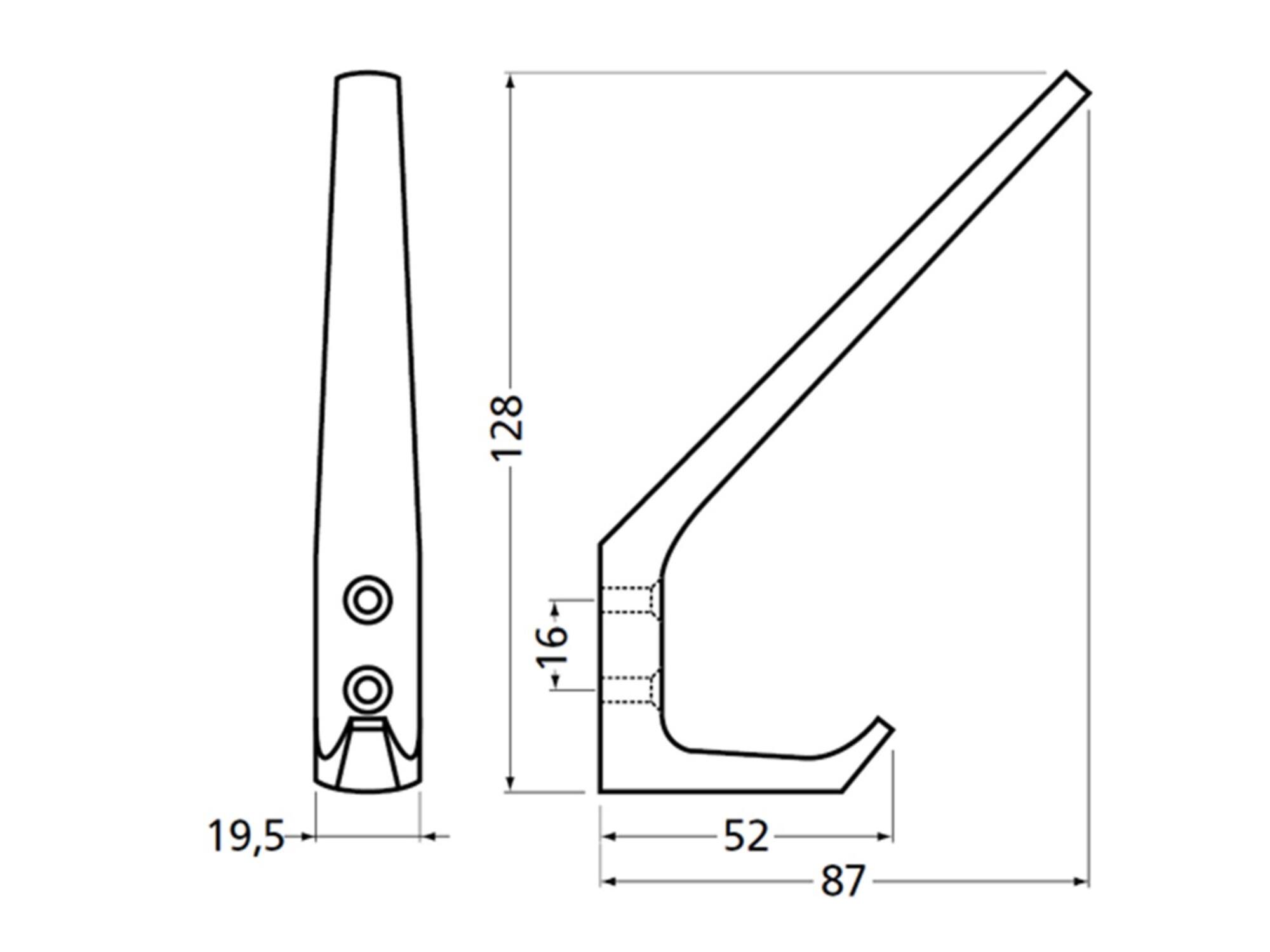HERMETA Hoed-/jashaak enkel F1