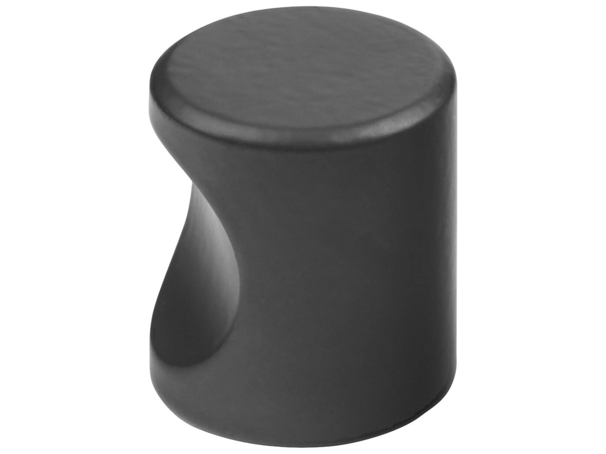 HERMETA Meubelknop zwart 20 MM