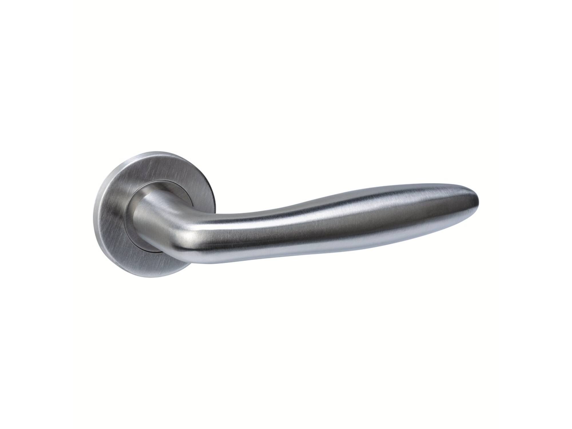 Intersteel Deurkruk op rozet verdekt RVS Q03 52X6MM