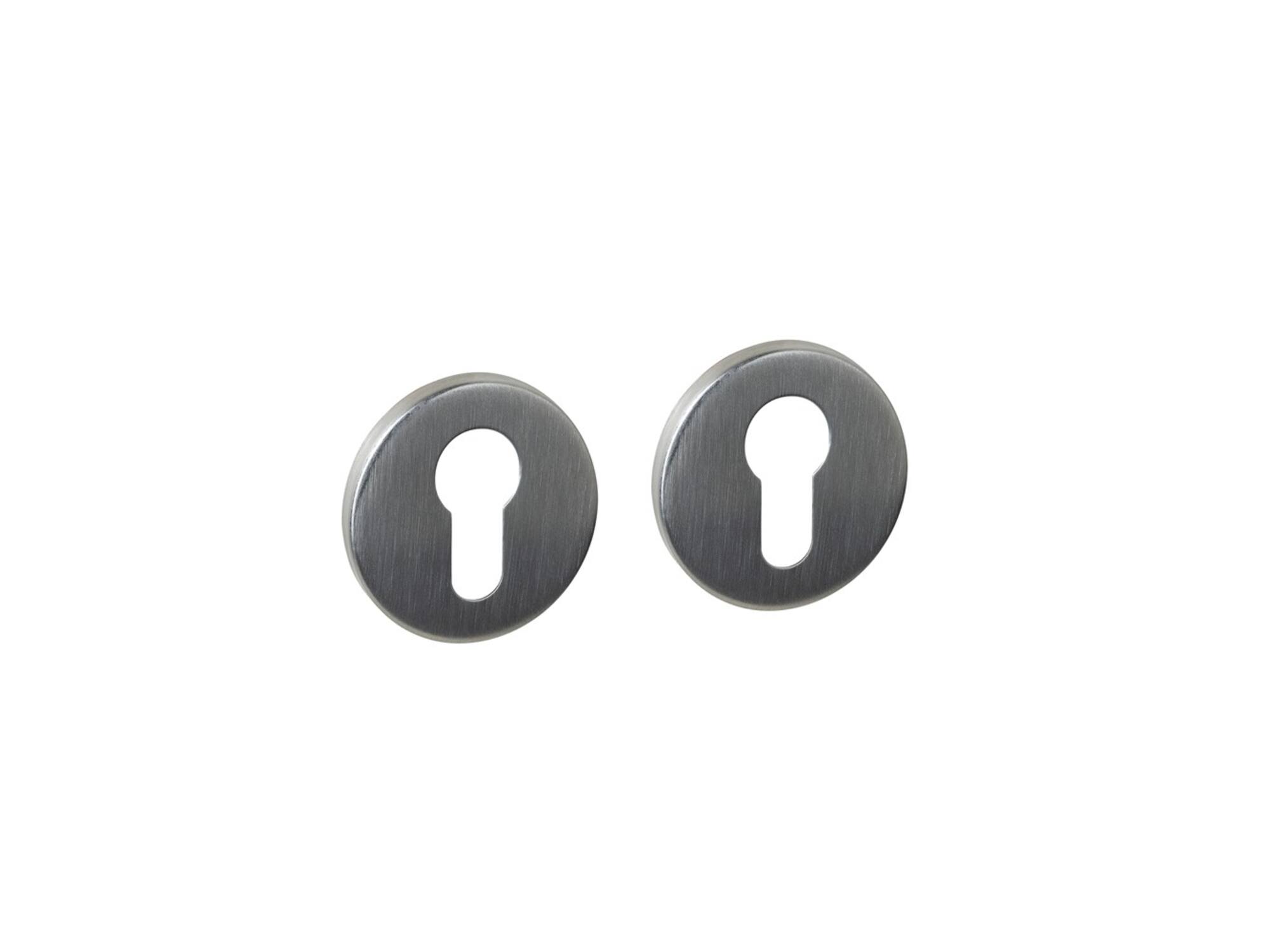 Intersteel Cilinderrozetten verdekt RVS 0 52X6MM