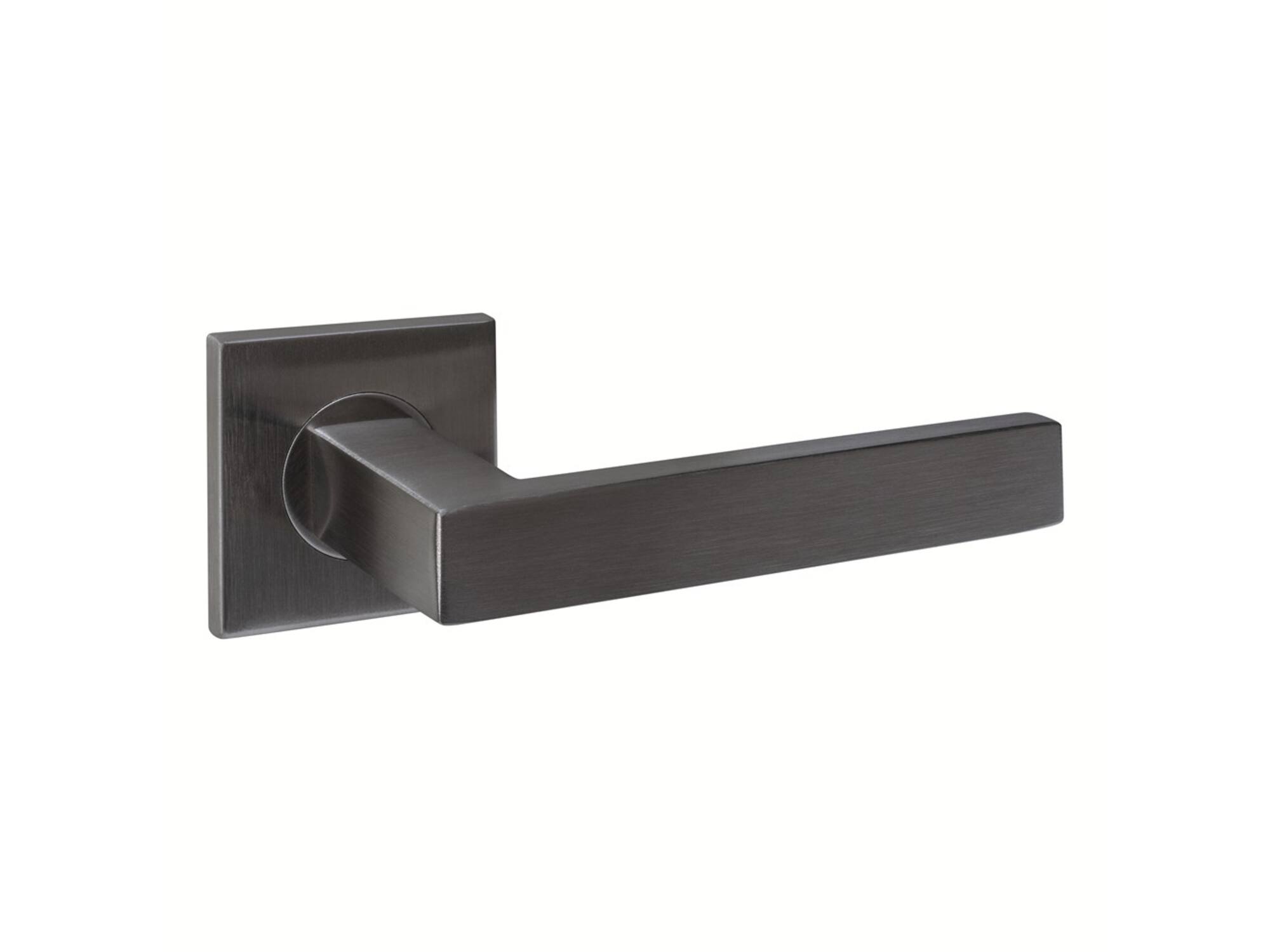 Intersteel Deurkruk op rozet verdekt antraciet Q05 53X53X6MM