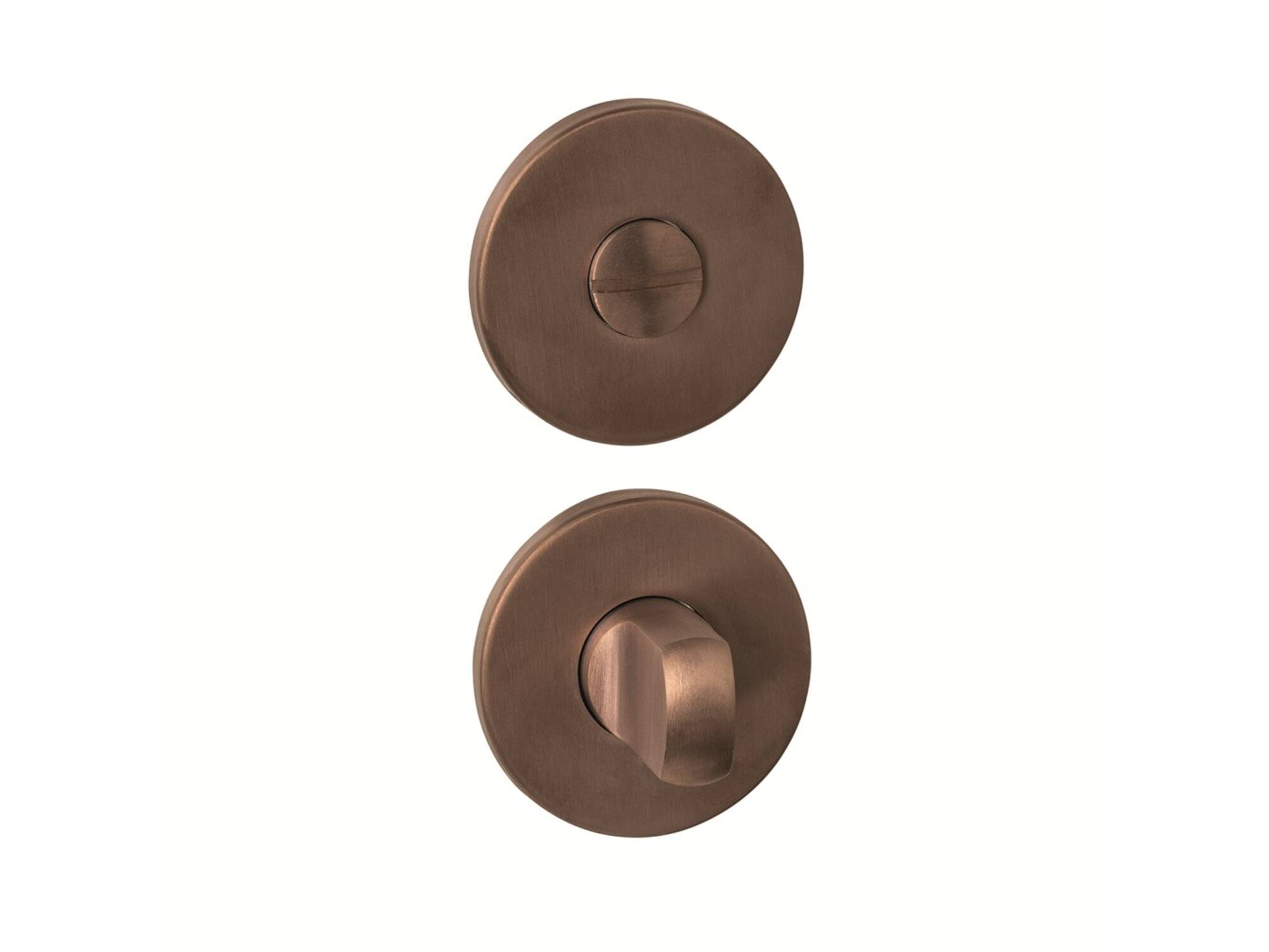Intersteel WC-sluiting verdekt brons 0 52X6MM
