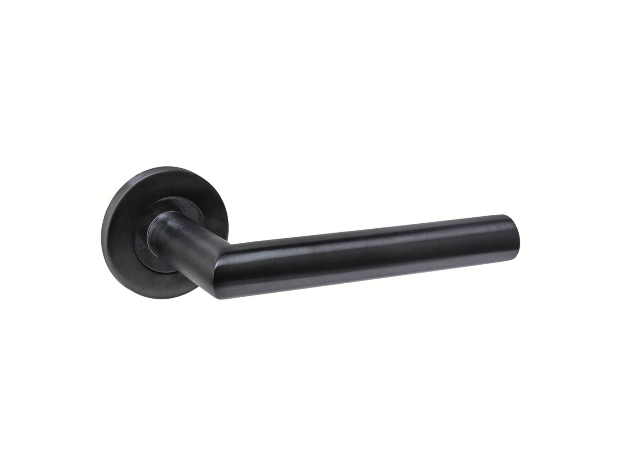 Intersteel Deurkruk op rozet verdekt zwart Q01 52X6MM